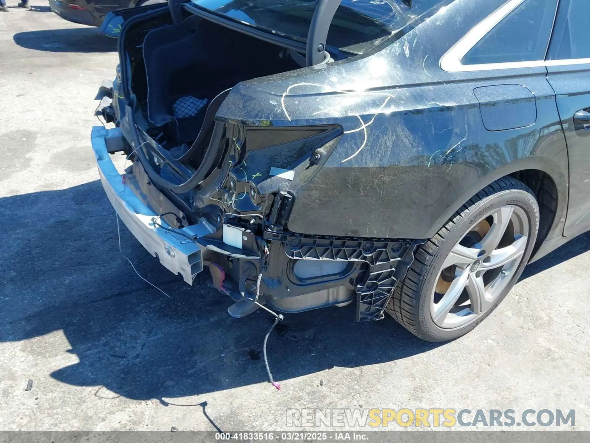 6 Photograph of a damaged car WAUE3BF29RN005518 AUDI A6 2024