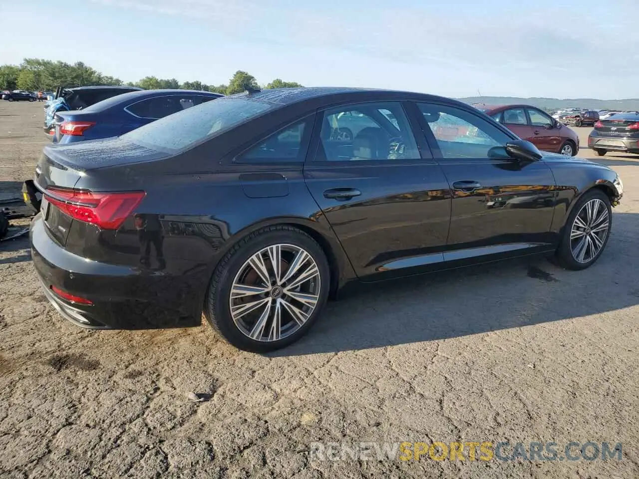 3 Photograph of a damaged car WAUE3BF2XRN016351 AUDI A6 2024