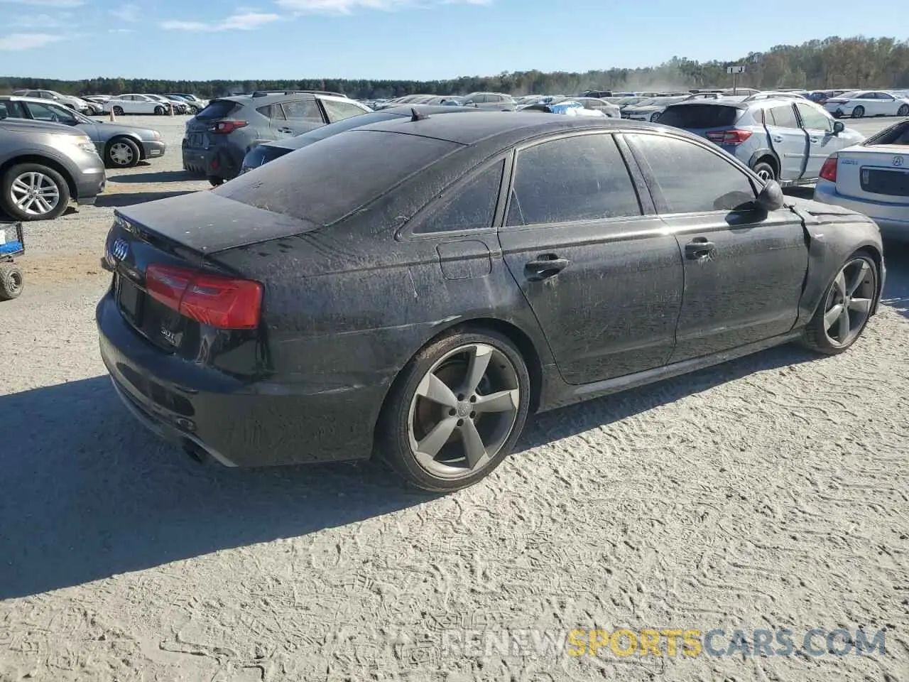 3 Photograph of a damaged car WAUHGAFCXEN096376 AUDI A6 2024