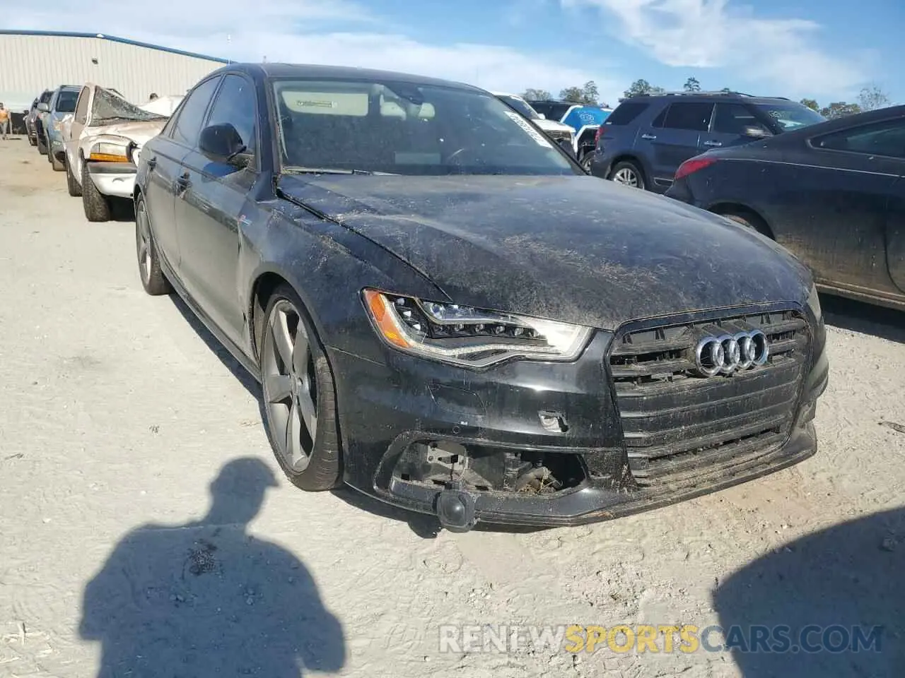 4 Photograph of a damaged car WAUHGAFCXEN096376 AUDI A6 2024