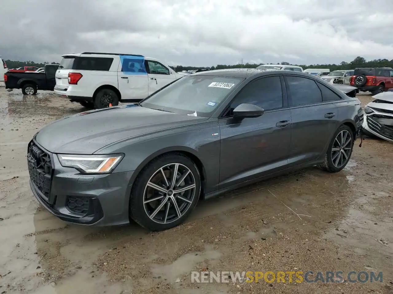 1 Photograph of a damaged car WAUL2BF21RN060653 AUDI A6 2024