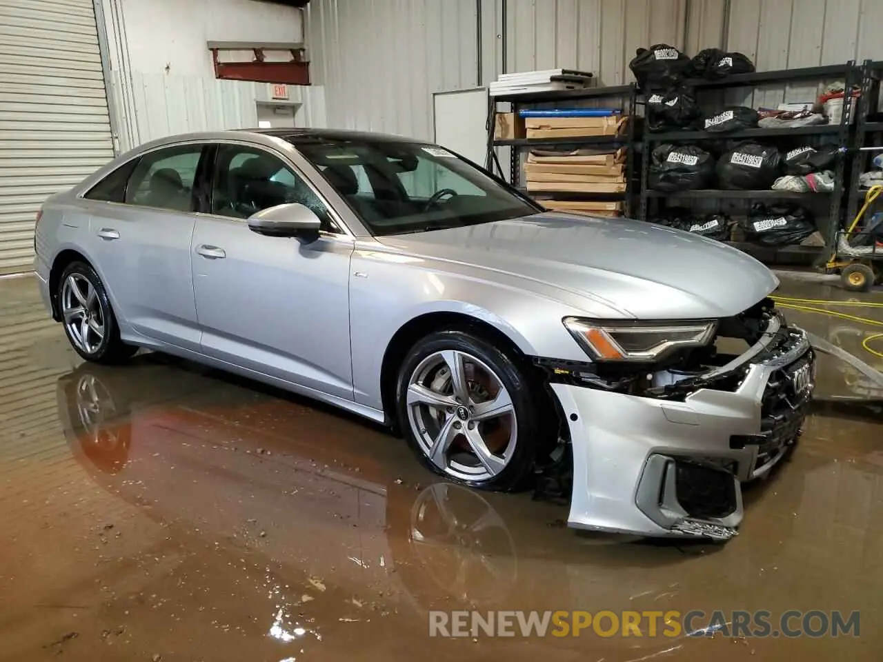4 Photograph of a damaged car WAUL2BF25RN010791 AUDI A6 2024
