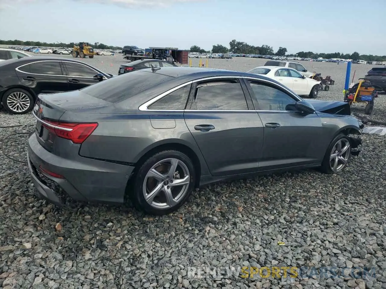 3 Photograph of a damaged car WAUL2BF26RN063595 AUDI A6 2024