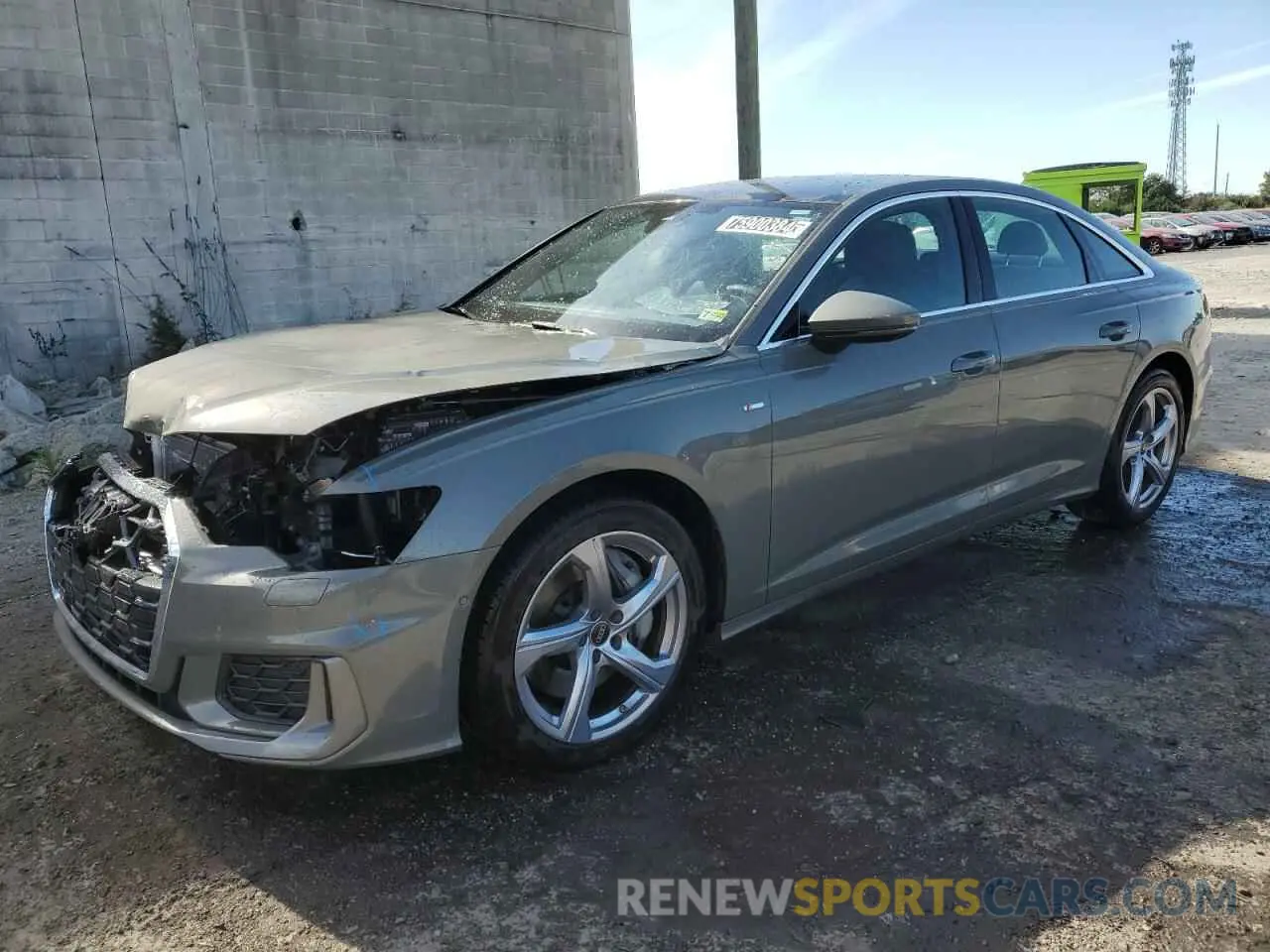 1 Photograph of a damaged car WAUL2BF27RN057269 AUDI A6 2024
