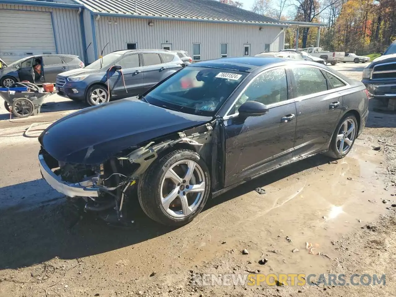 1 Photograph of a damaged car WAUM2BF23RN054583 AUDI A6 2024