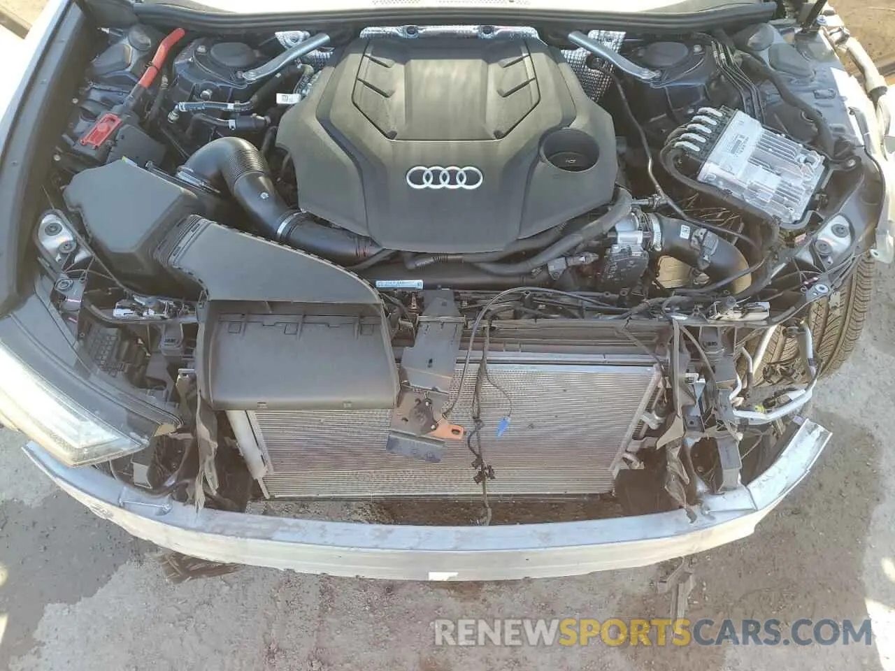 11 Photograph of a damaged car WAUM2BF23RN054583 AUDI A6 2024