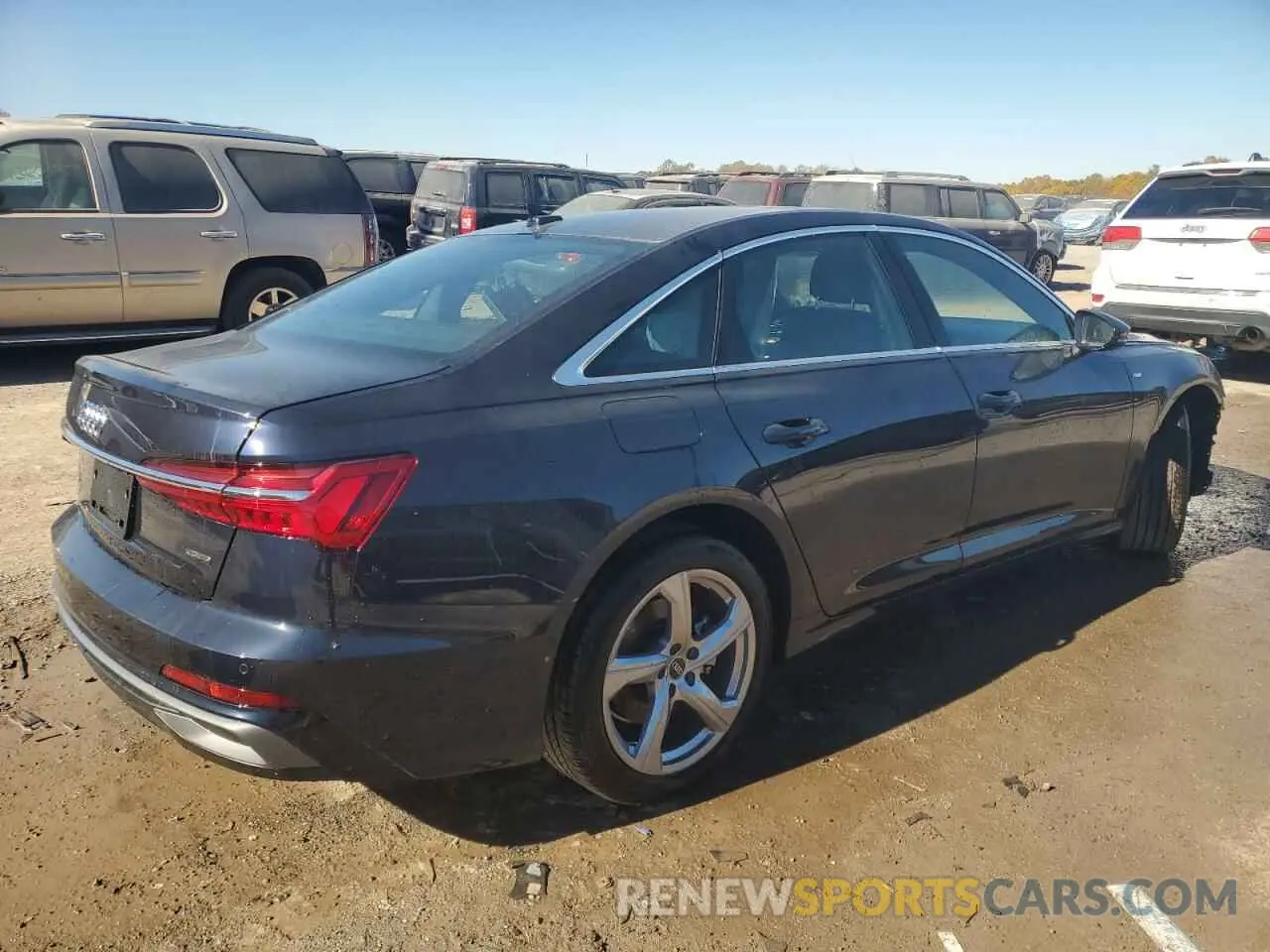 3 Photograph of a damaged car WAUM2BF23RN054583 AUDI A6 2024