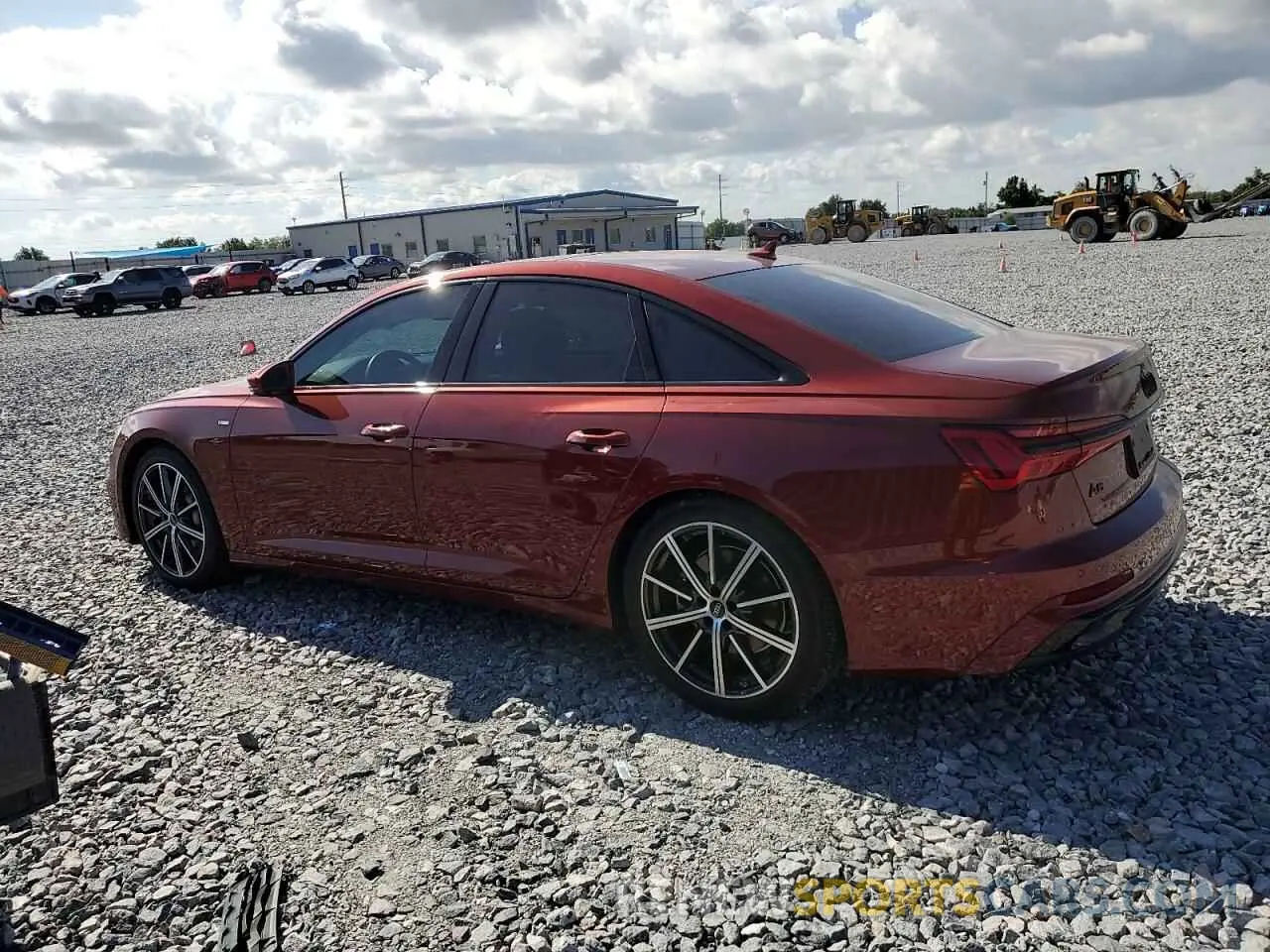 2 Photograph of a damaged car WAUL2BF21SN001852 AUDI A6 2025