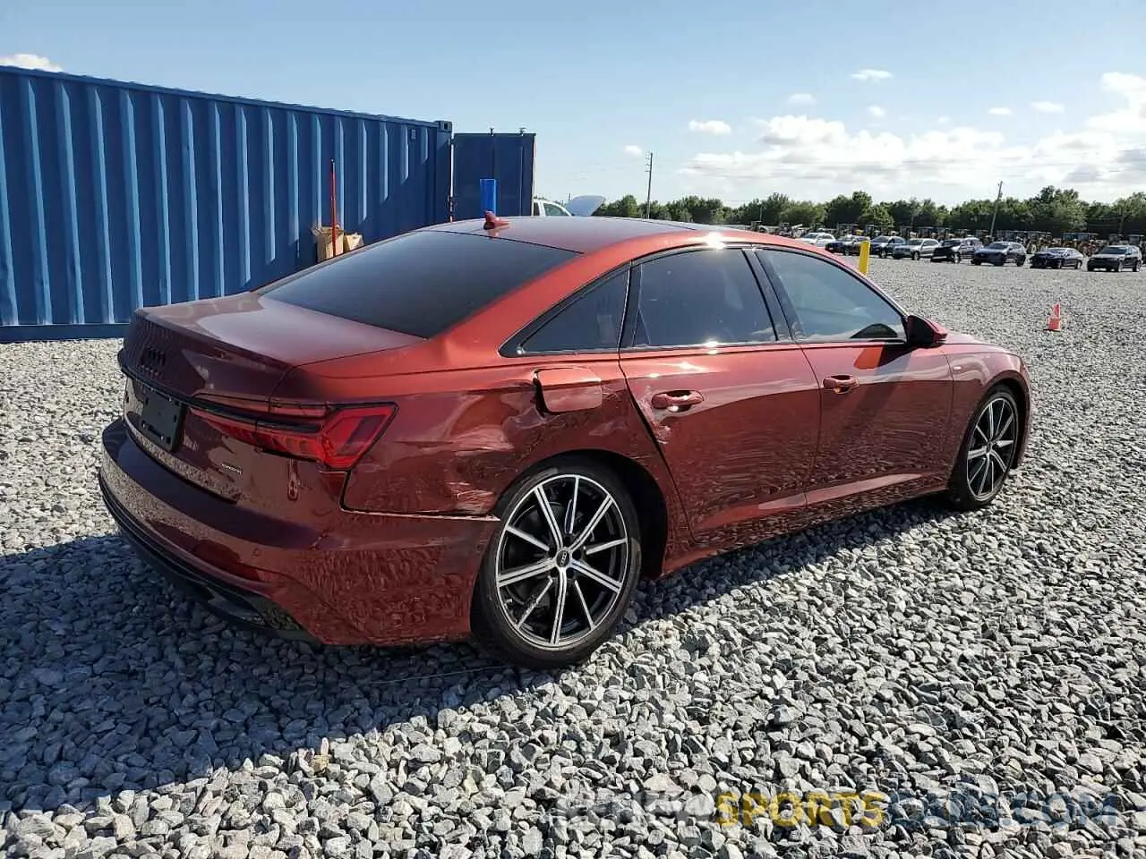 3 Photograph of a damaged car WAUL2BF21SN001852 AUDI A6 2025