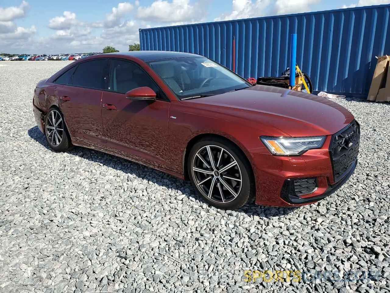 4 Photograph of a damaged car WAUL2BF21SN001852 AUDI A6 2025