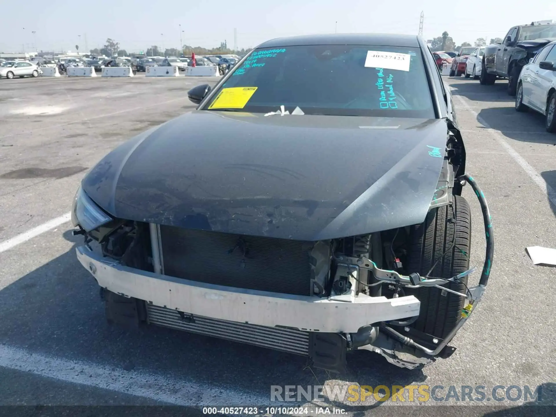 12 Photograph of a damaged car WAUL2AF20MN088821 AUDI A6 SEDAN 2021