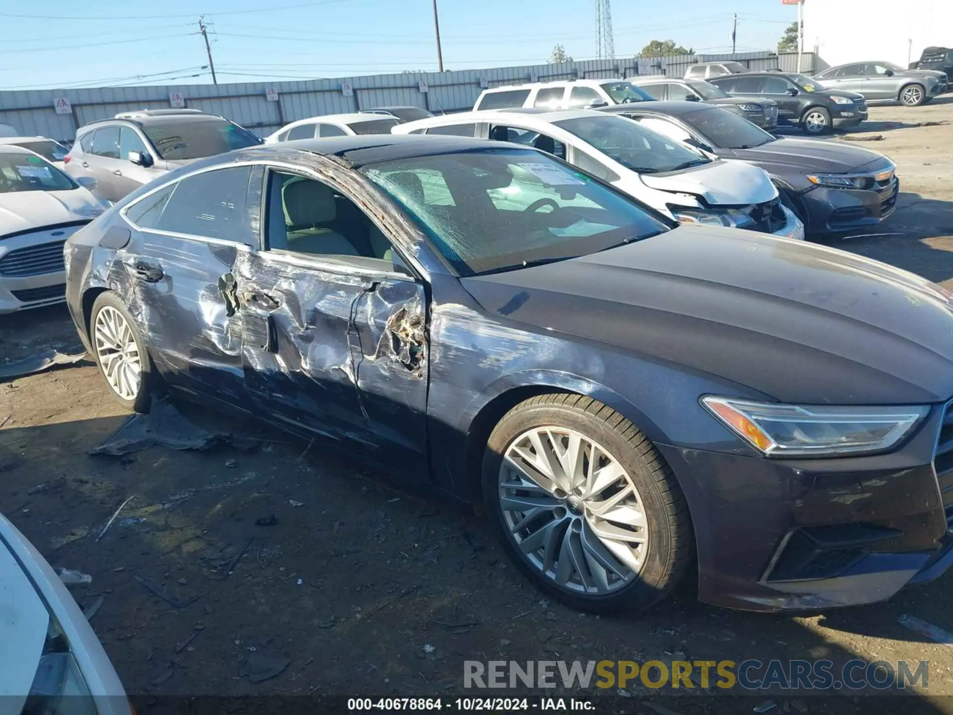 13 Photograph of a damaged car WAUP2AF23KN033262 AUDI A7 2019