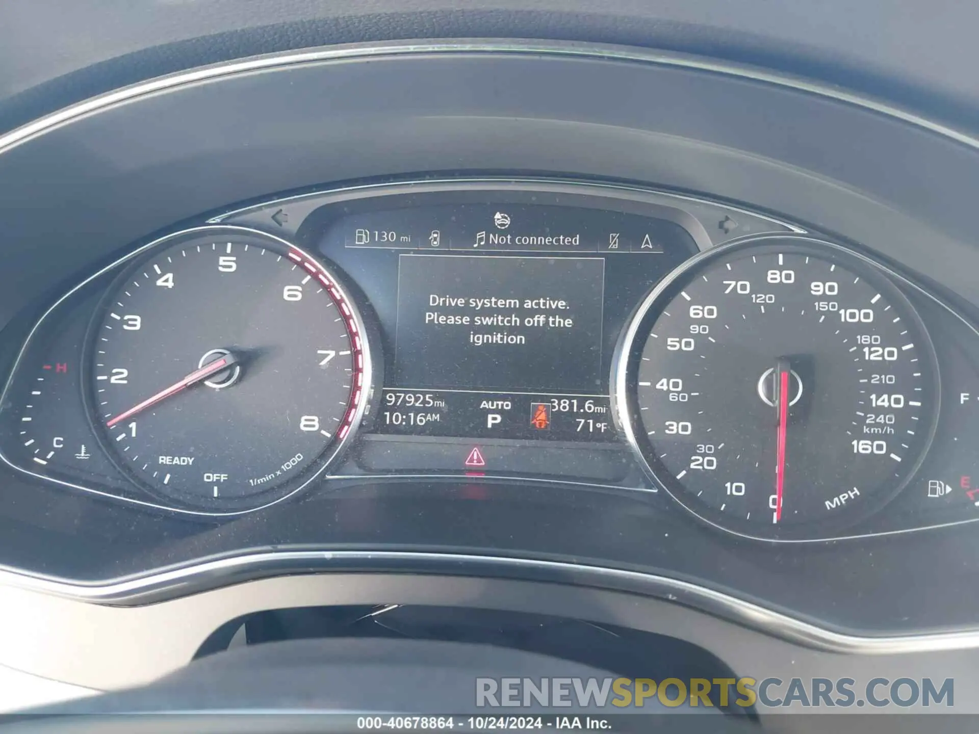 15 Photograph of a damaged car WAUP2AF23KN033262 AUDI A7 2019