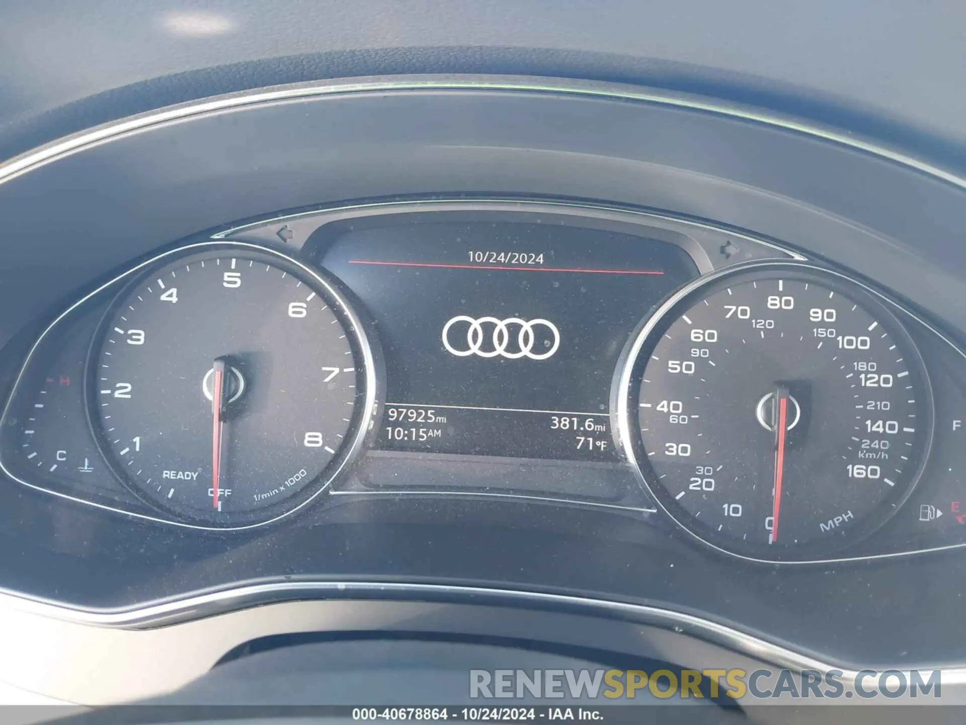 7 Photograph of a damaged car WAUP2AF23KN033262 AUDI A7 2019