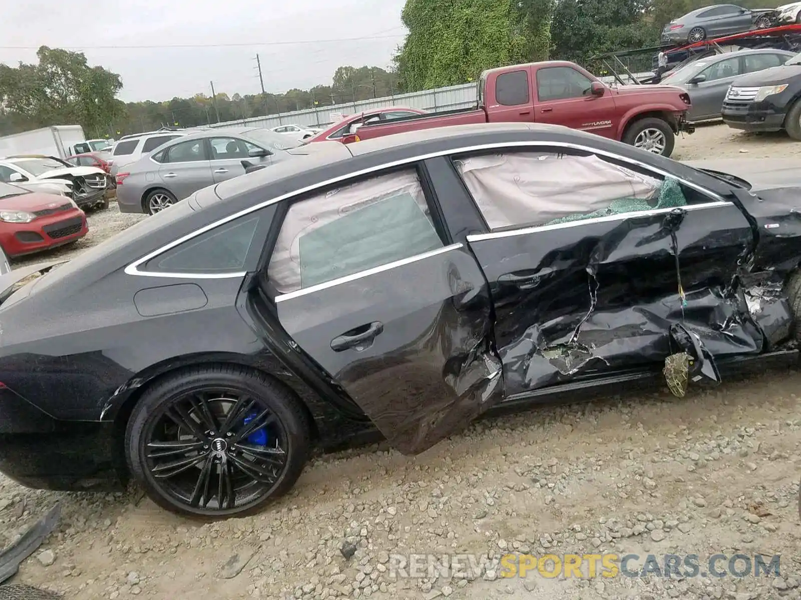 9 Photograph of a damaged car WAUP2AF23KN124032 AUDI A7 2019