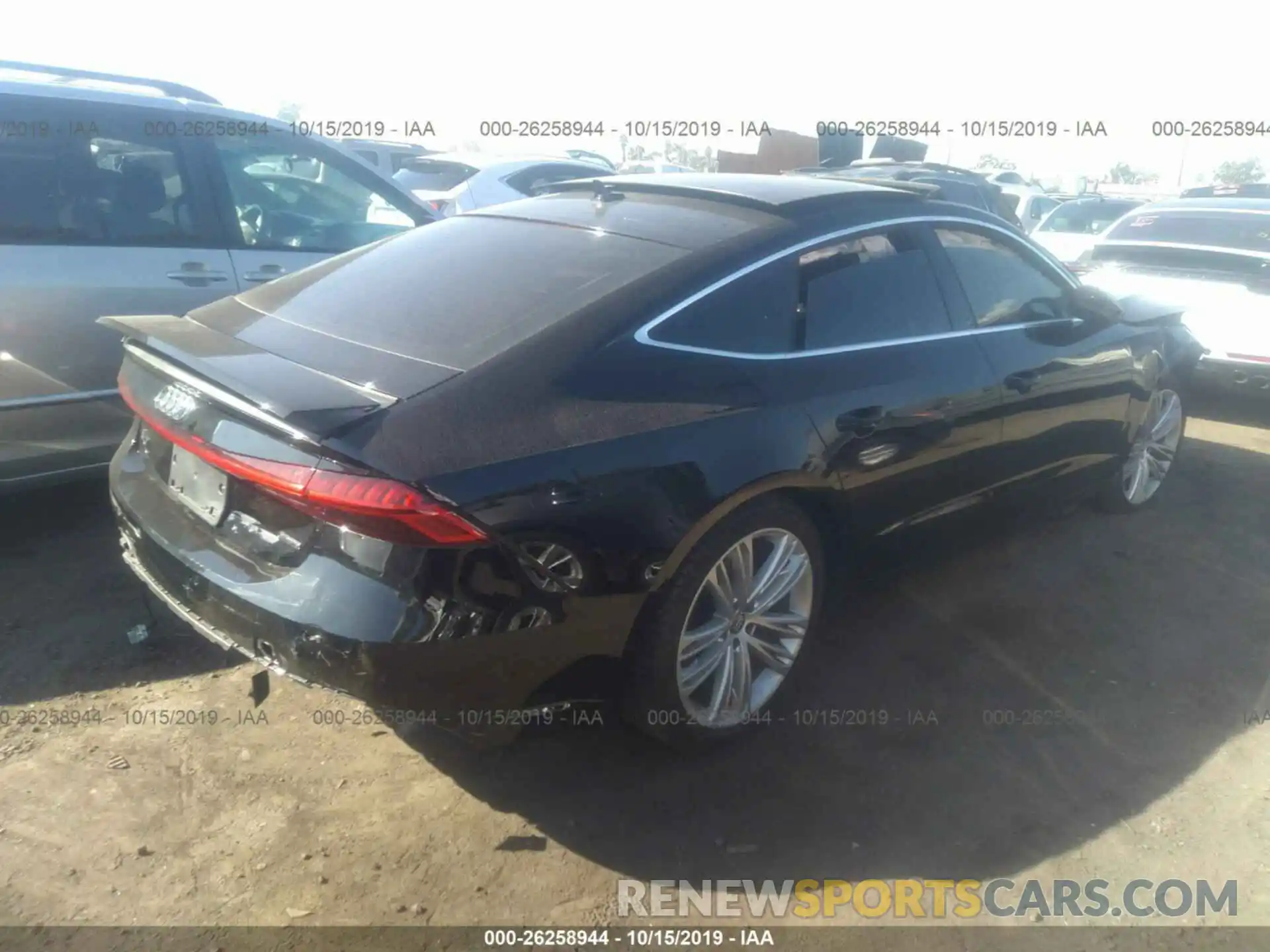 4 Photograph of a damaged car WAUP2AF24KN051799 AUDI A7 2019