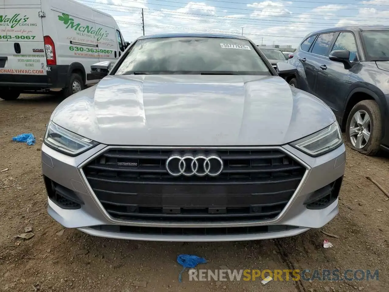5 Photograph of a damaged car WAUP2AF2XKN049104 AUDI A7 2019