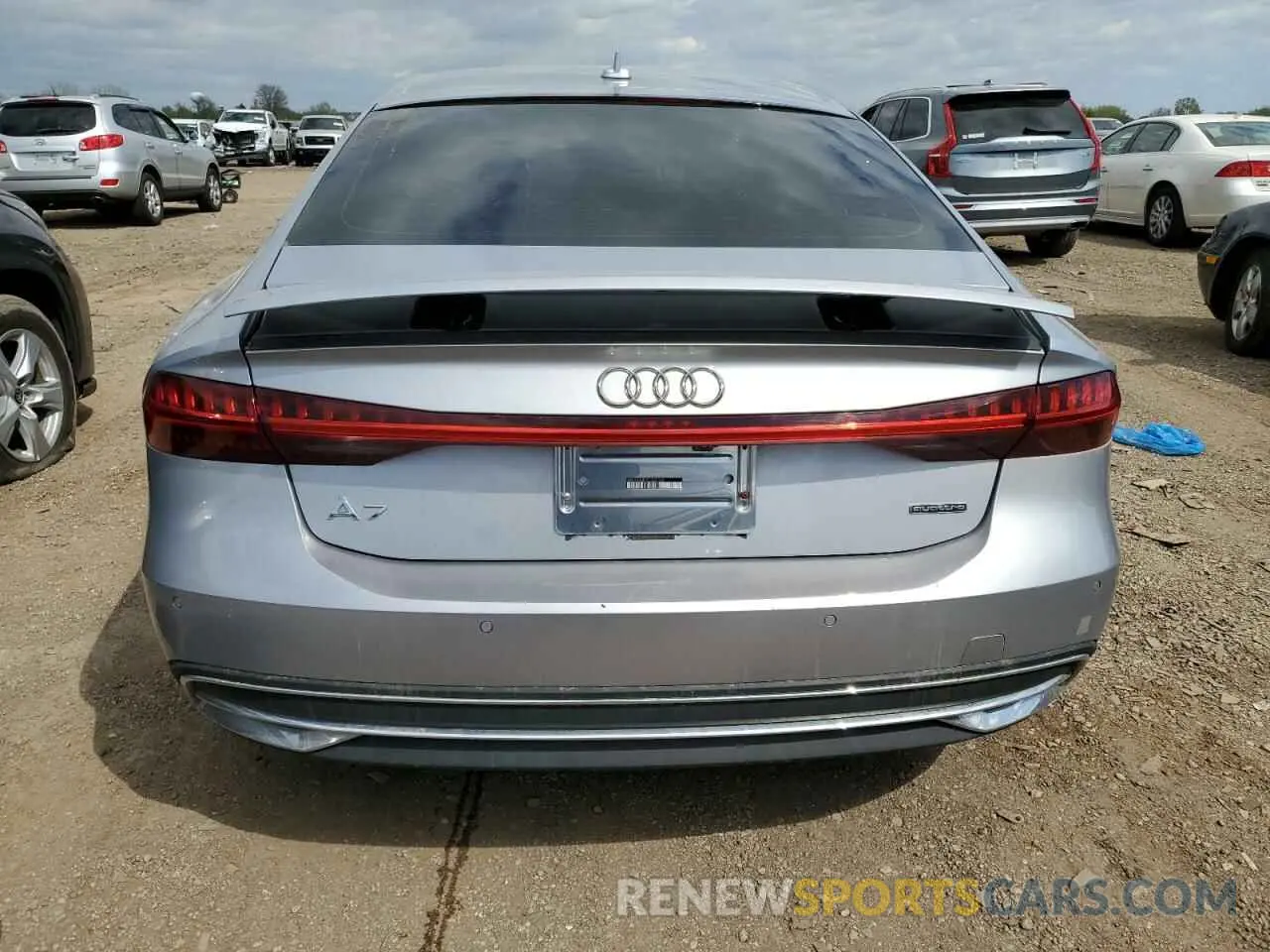 6 Photograph of a damaged car WAUP2AF2XKN049104 AUDI A7 2019