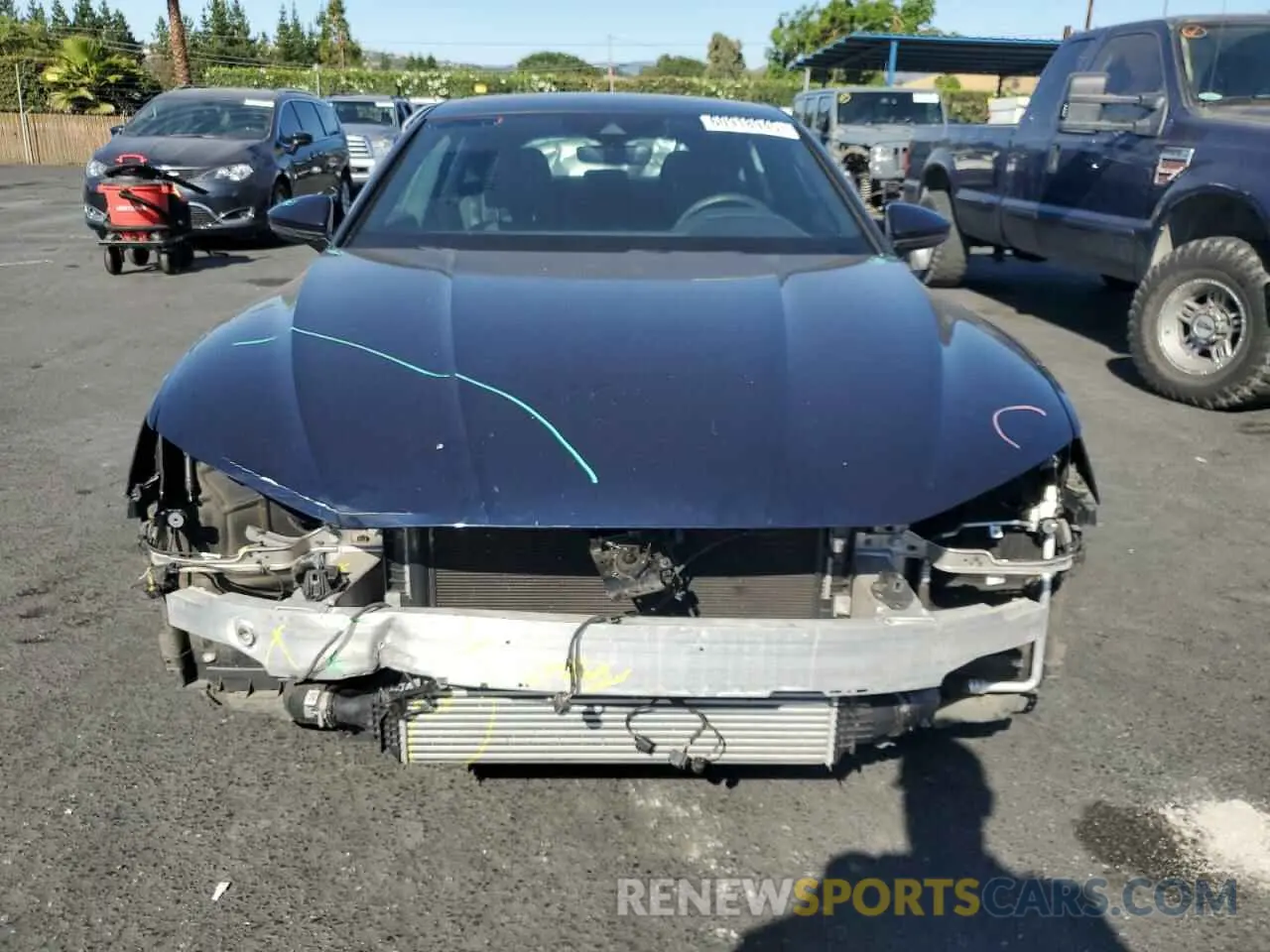 5 Photograph of a damaged car WAUR2AF21KN052210 AUDI A7 2019
