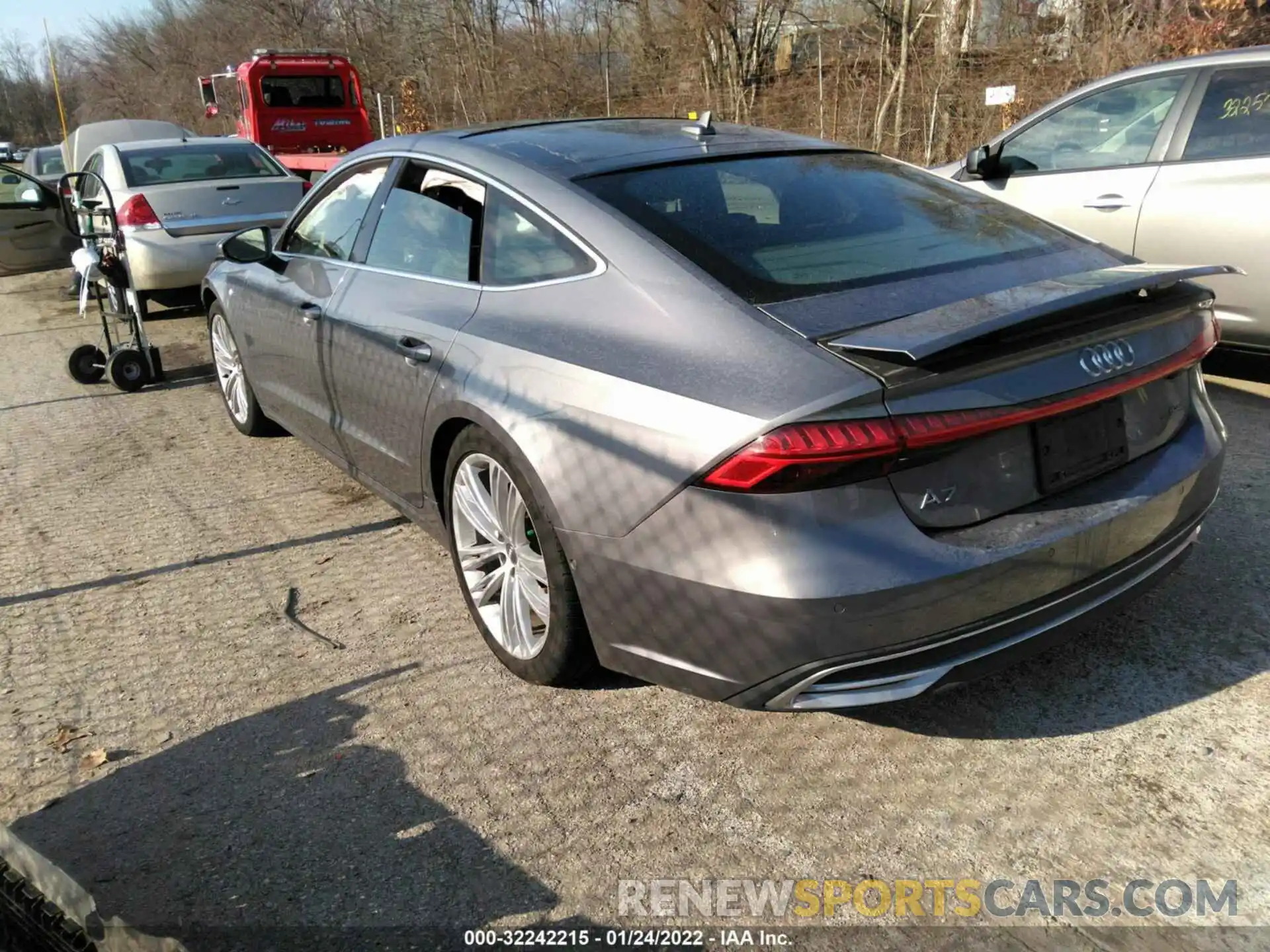 3 Photograph of a damaged car WAUS2AF24KN024838 AUDI A7 2019