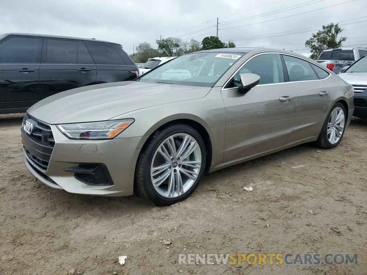 1 Photograph of a damaged car WAUS2AF25KN084997 AUDI A7 2019
