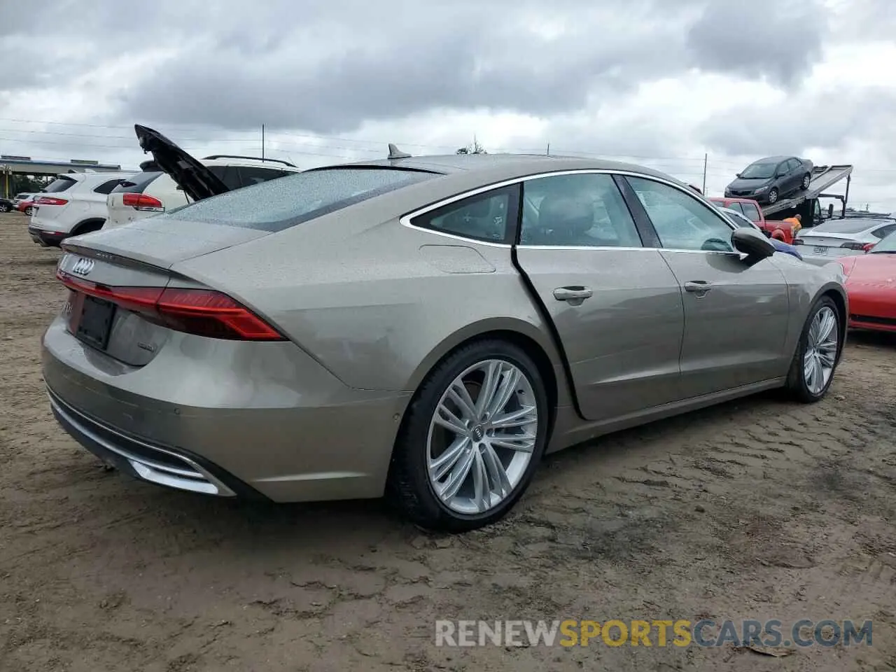 3 Photograph of a damaged car WAUS2AF25KN084997 AUDI A7 2019