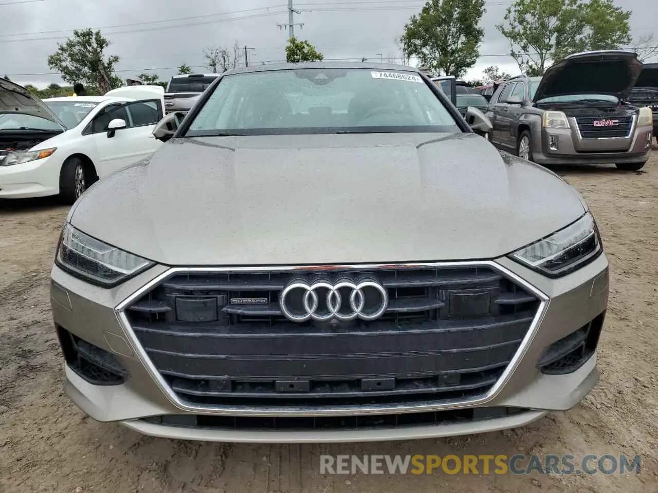 5 Photograph of a damaged car WAUS2AF25KN084997 AUDI A7 2019