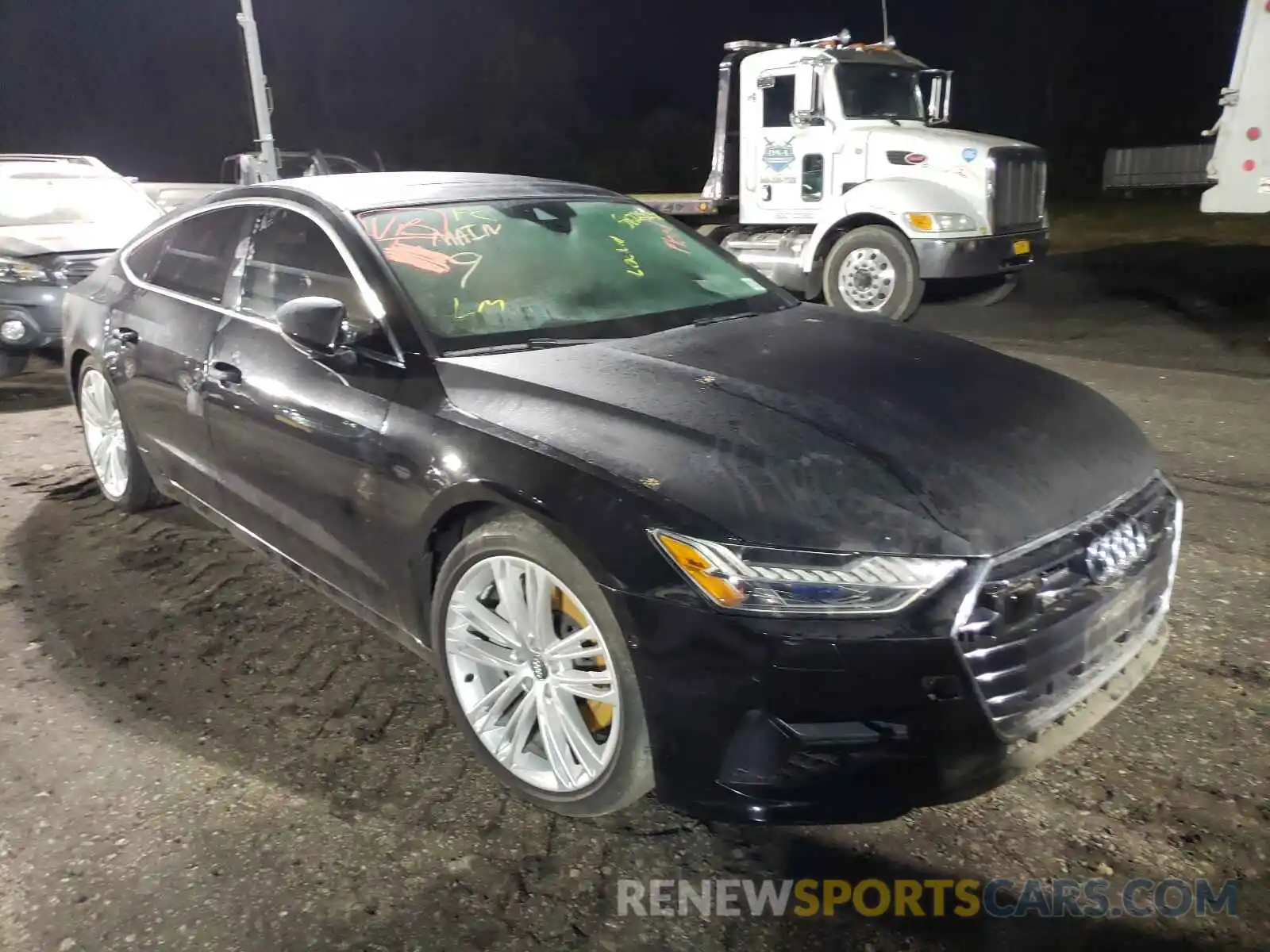 1 Photograph of a damaged car WAUS2AF29KN095260 AUDI A7 2019