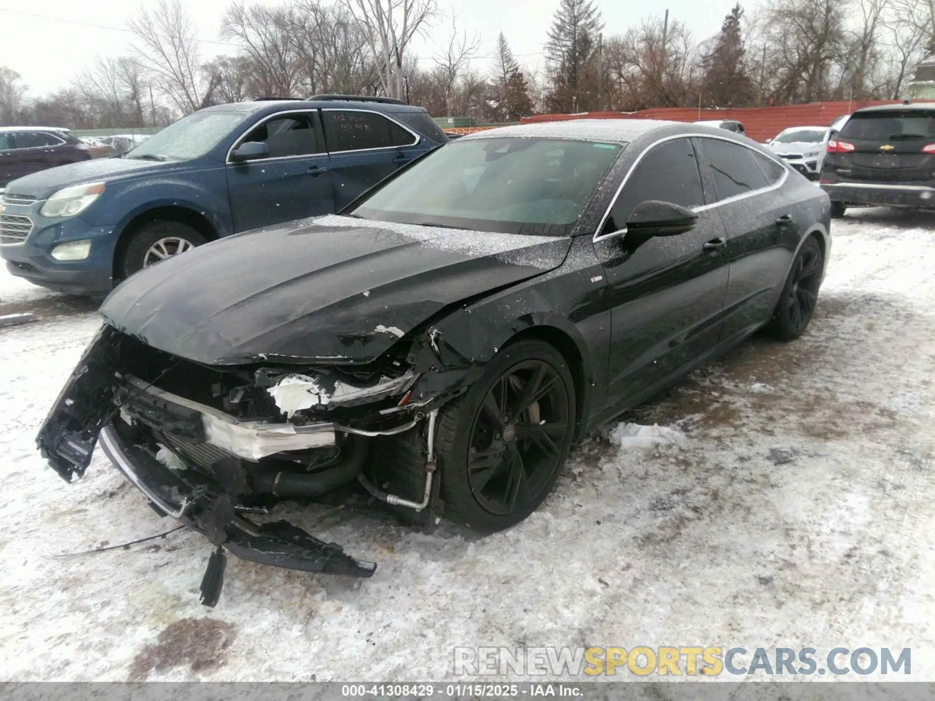 2 Photograph of a damaged car WAUU2AF20KN088173 AUDI A7 2019