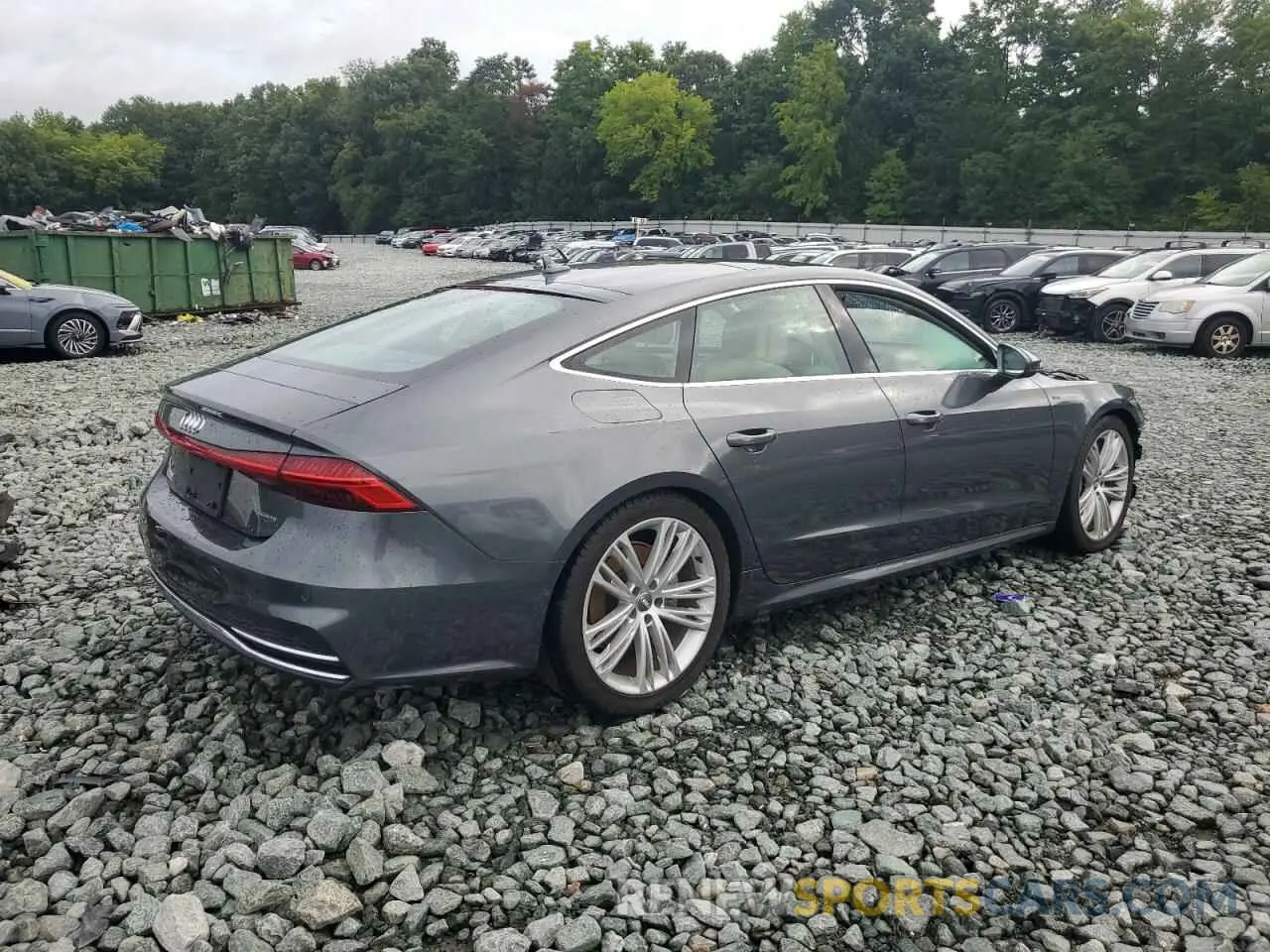 3 Photograph of a damaged car WAUU2AF22KN031814 AUDI A7 2019