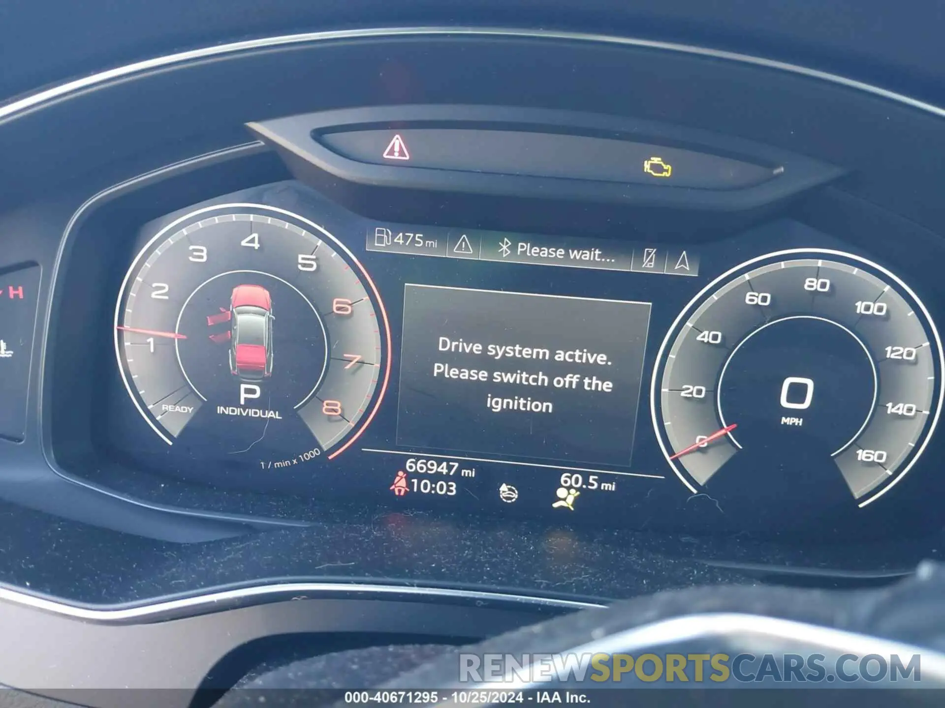 7 Photograph of a damaged car WAUU2AF25KN041379 AUDI A7 2019