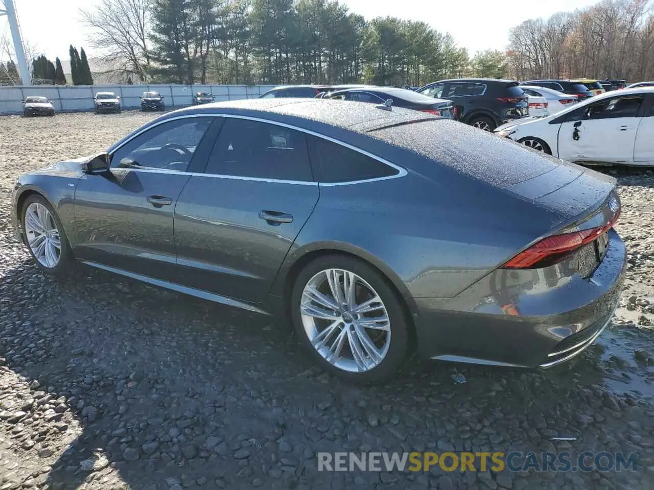 2 Photograph of a damaged car WAUU2AF26KN041665 AUDI A7 2019
