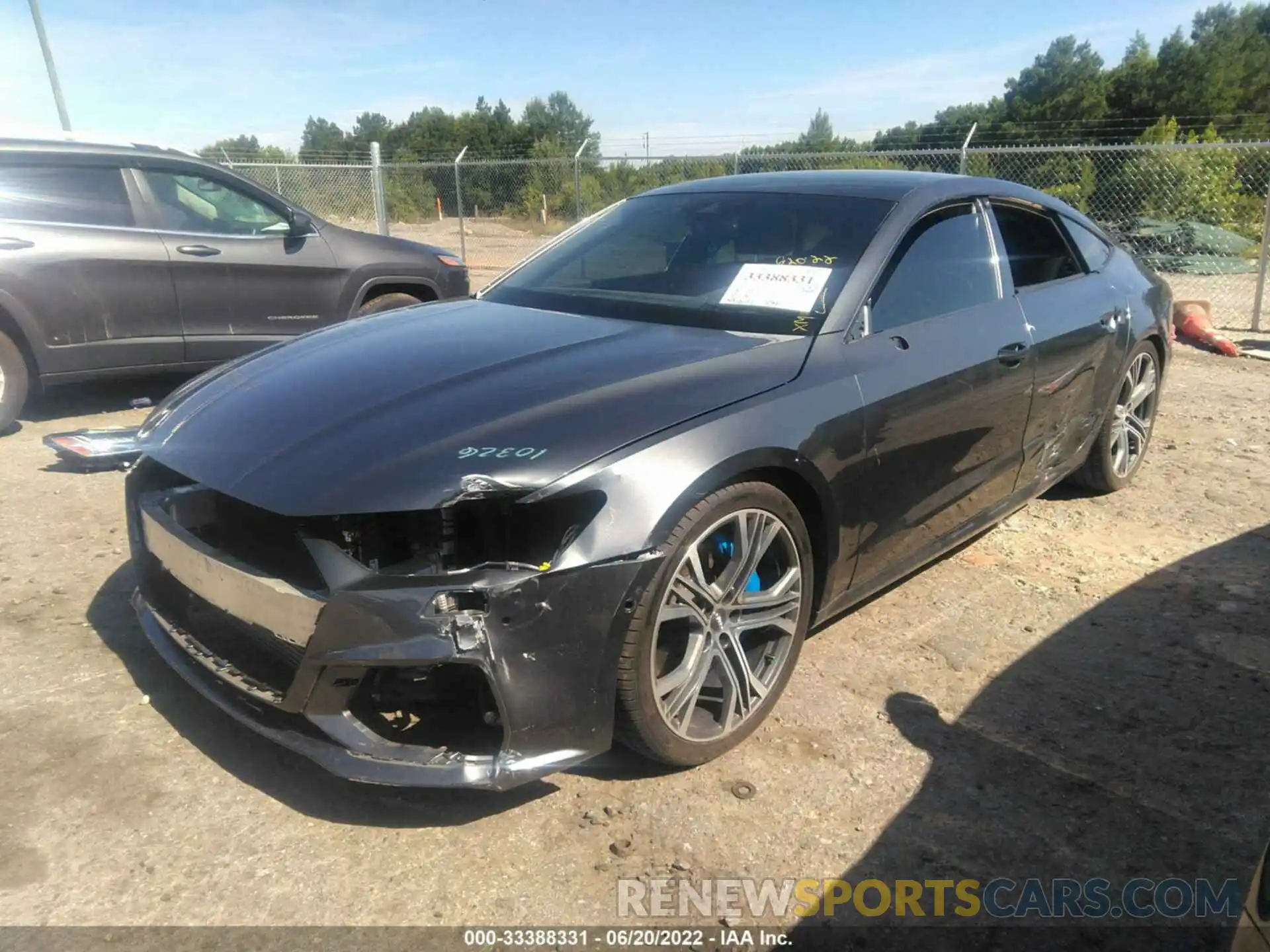 2 Photograph of a damaged car WAUV2AF21KN094004 AUDI A7 2019