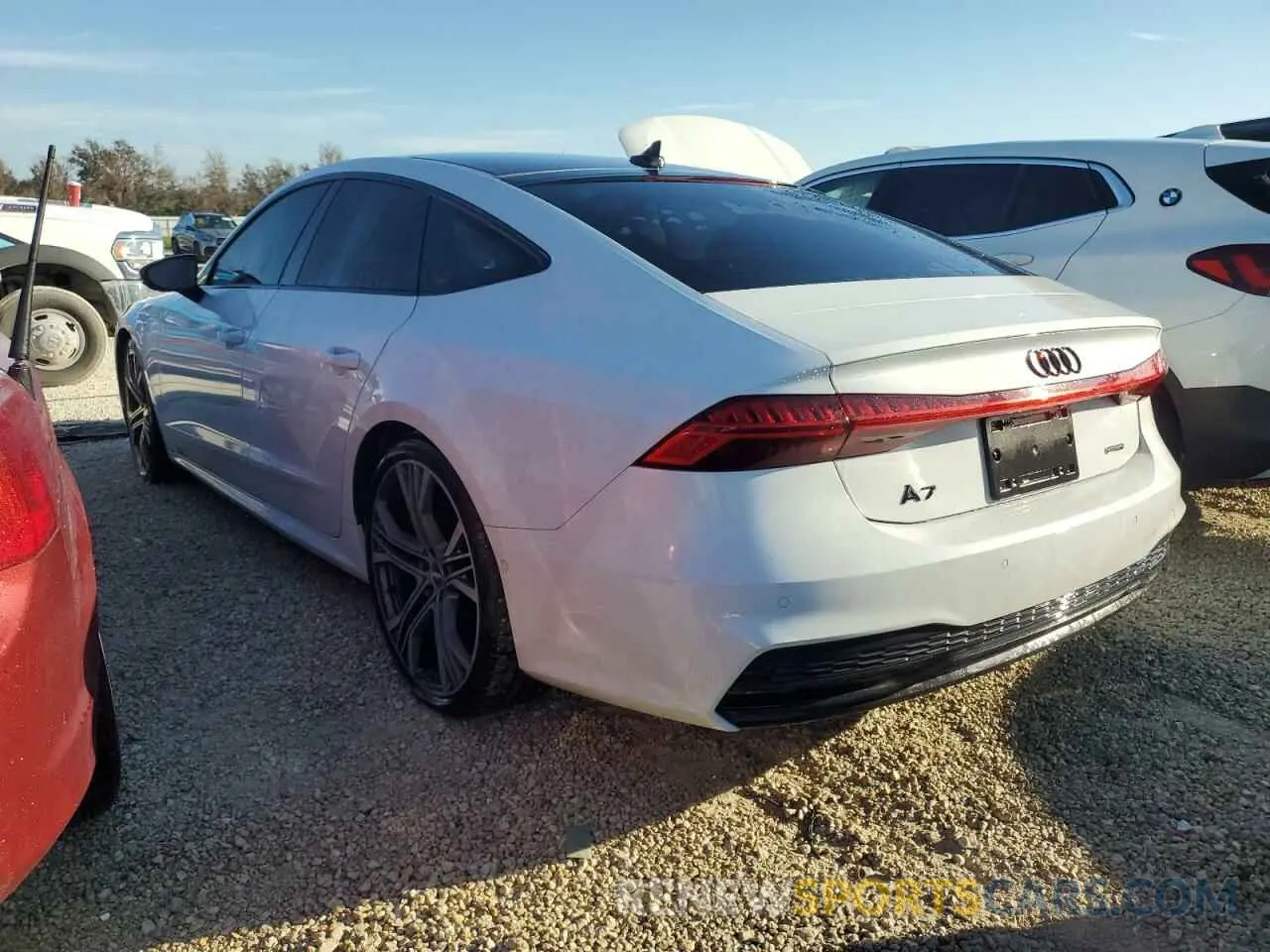 2 Photograph of a damaged car WAUV2AF21KN122433 AUDI A7 2019
