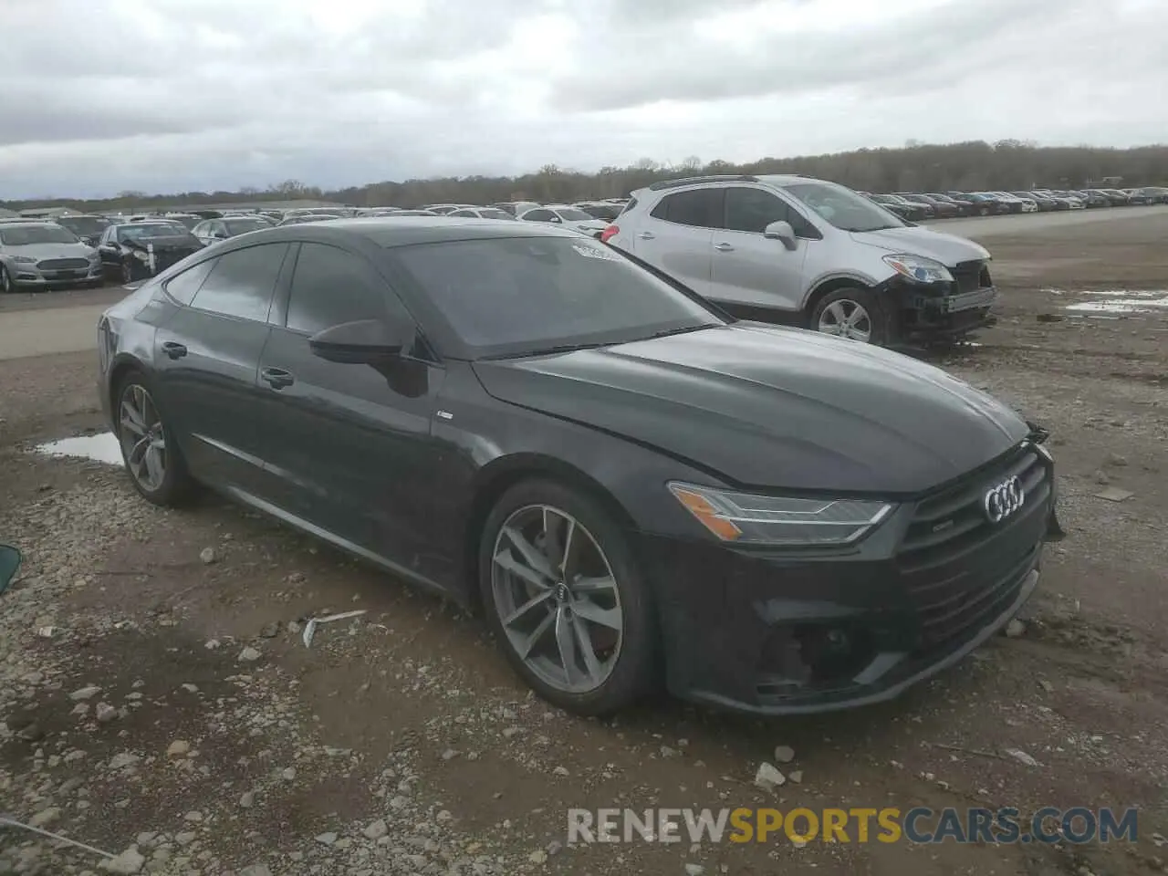 4 Photograph of a damaged car WAUV2AF22KN116818 AUDI A7 2019