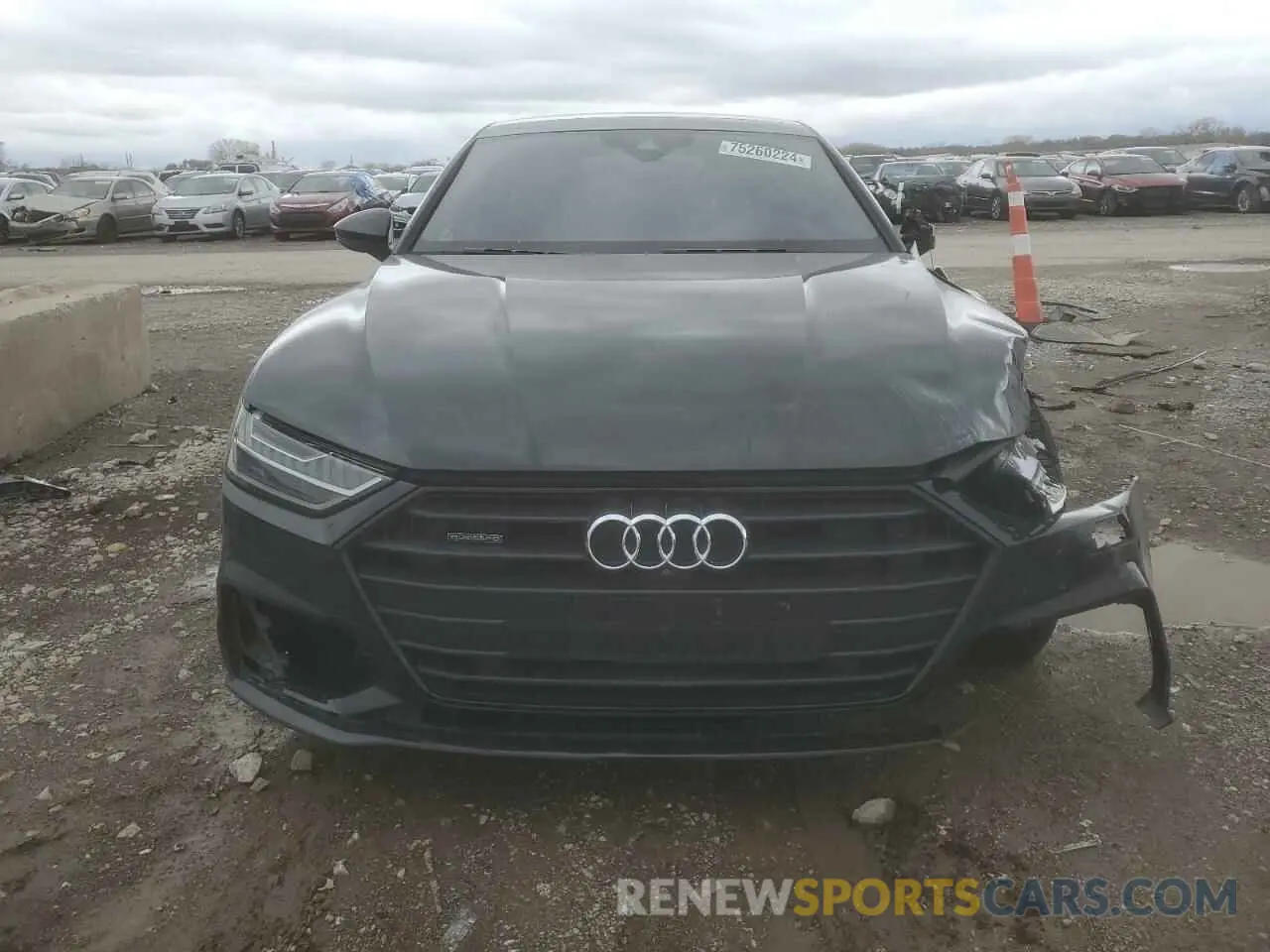 5 Photograph of a damaged car WAUV2AF22KN116818 AUDI A7 2019