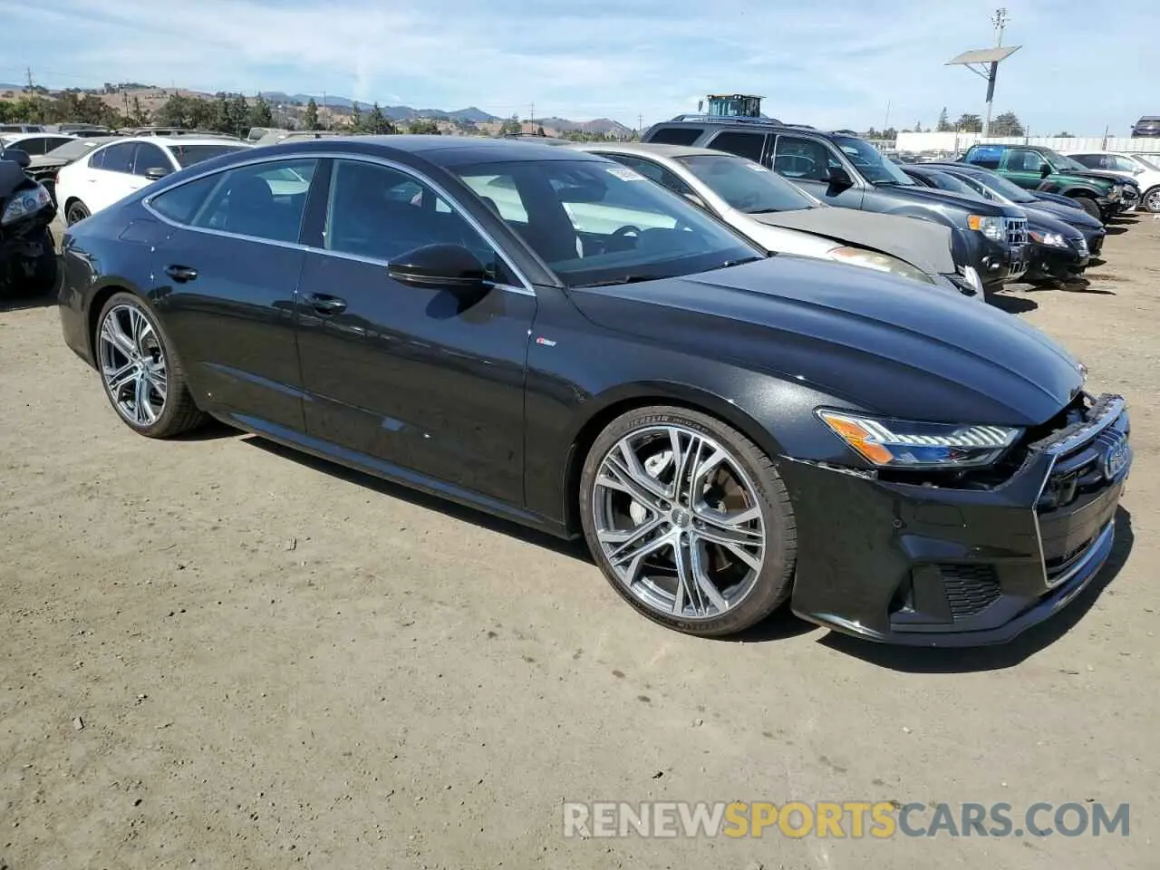 4 Photograph of a damaged car WAUV2AF23KN072344 AUDI A7 2019