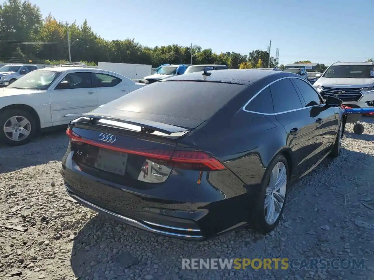 4 Photograph of a damaged car WAUV2AF24KN053270 AUDI A7 2019