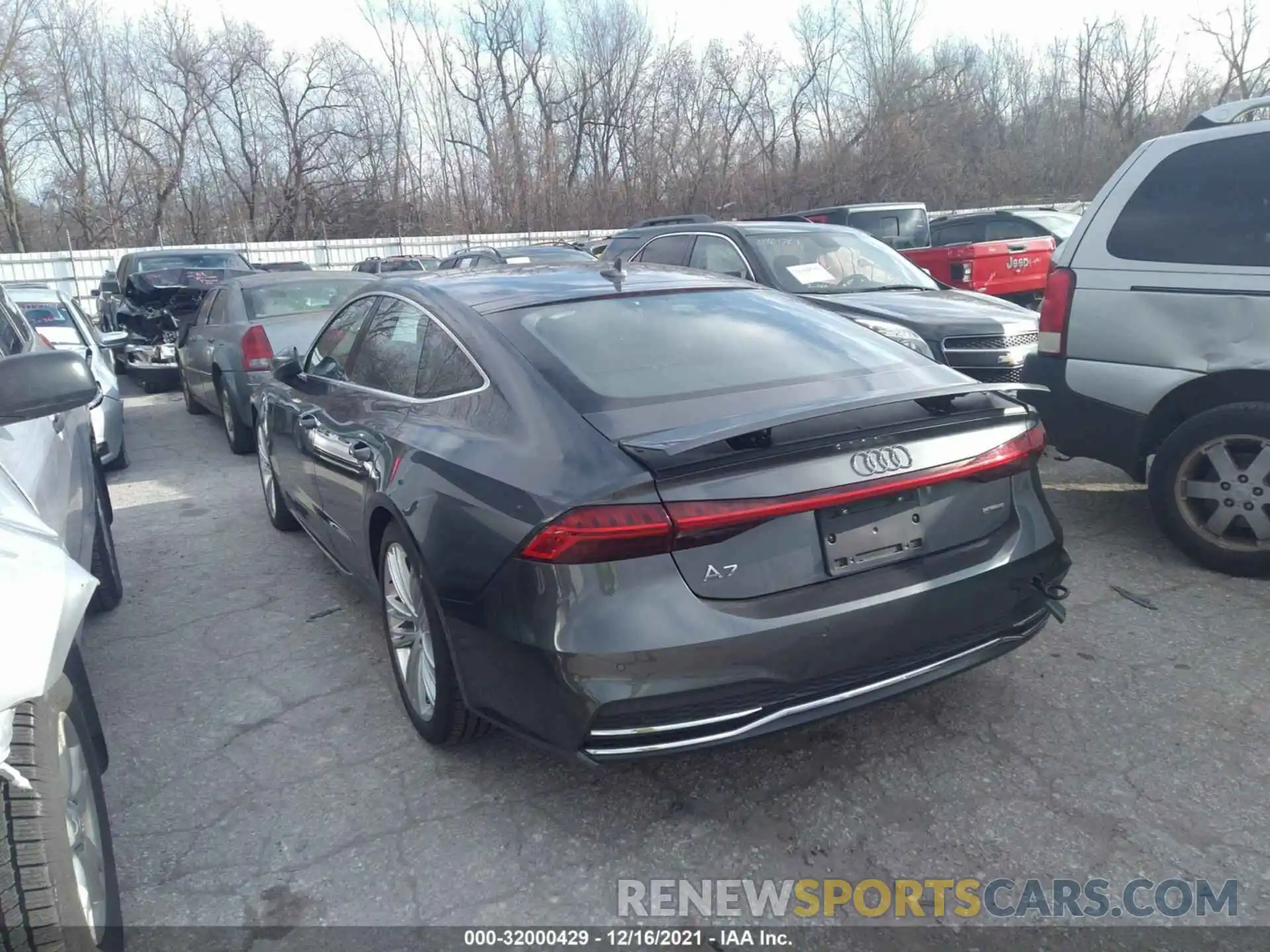 3 Photograph of a damaged car WAUV2AF24KN115413 AUDI A7 2019