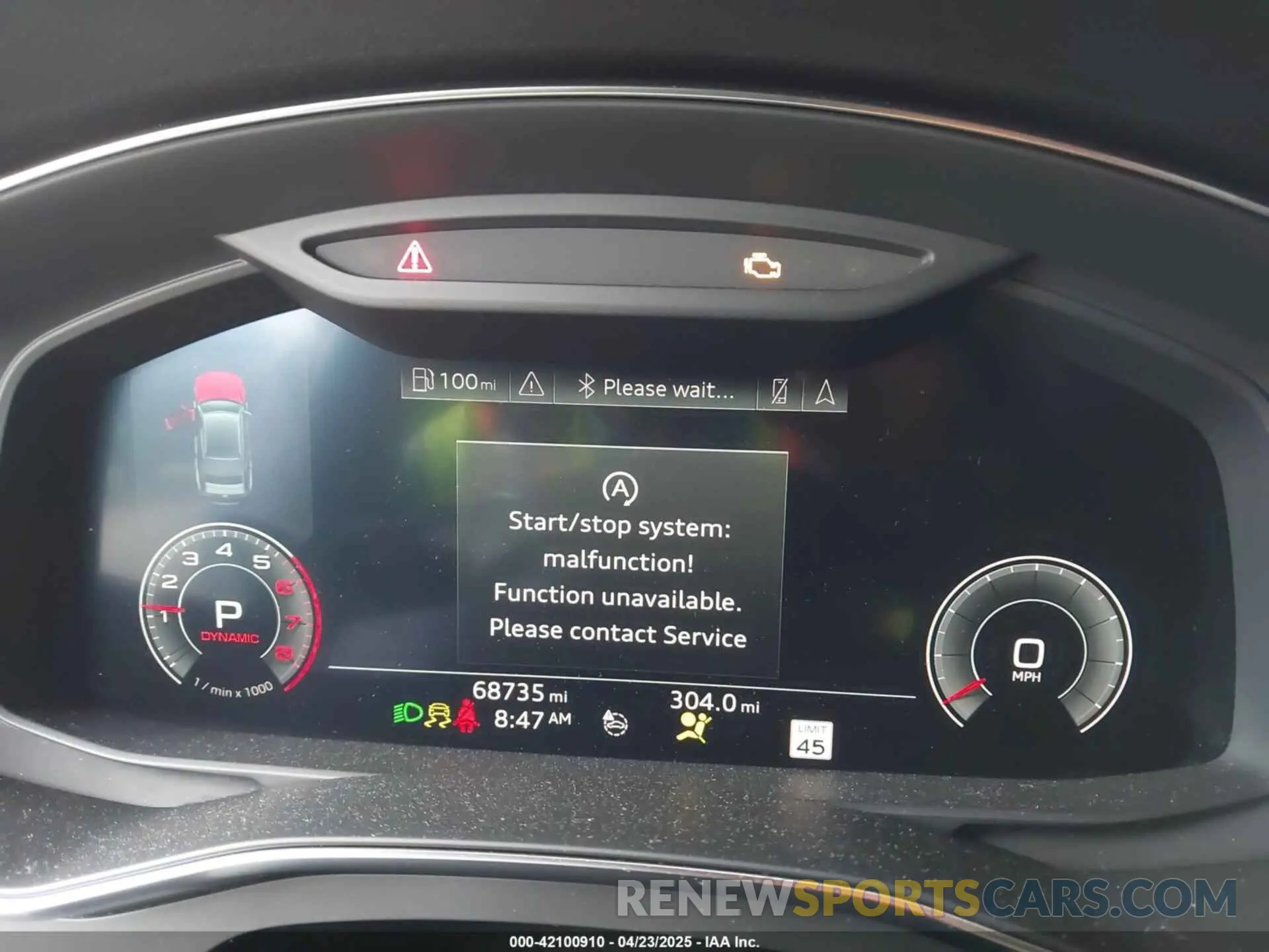 7 Photograph of a damaged car WAUV2AF25KN022867 AUDI A7 2019