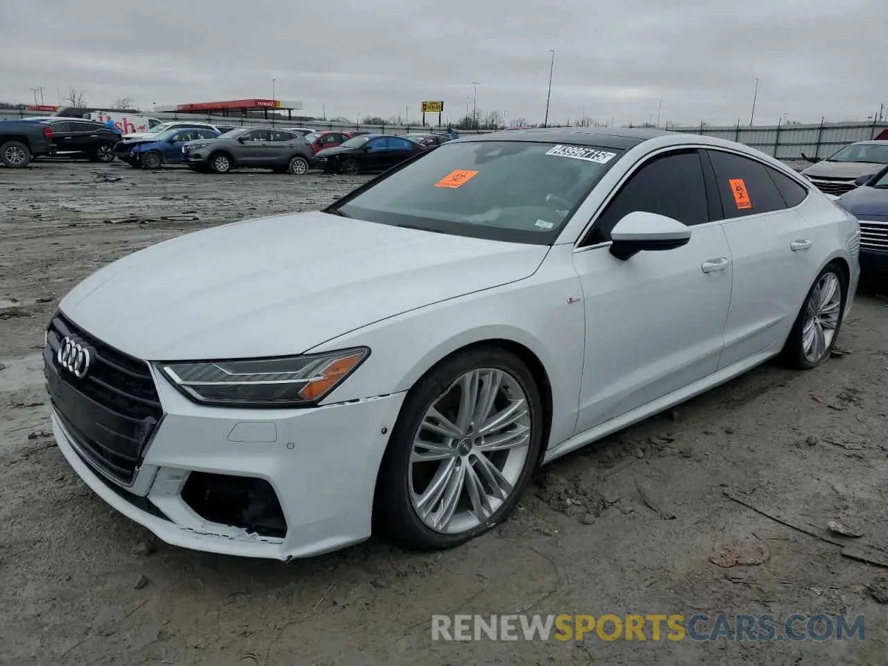 1 Photograph of a damaged car WAUV2AF25KN080039 AUDI A7 2019