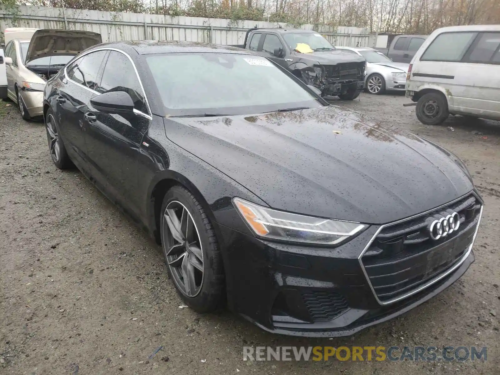 1 Photograph of a damaged car WAUV2AF27KN027780 AUDI A7 2019