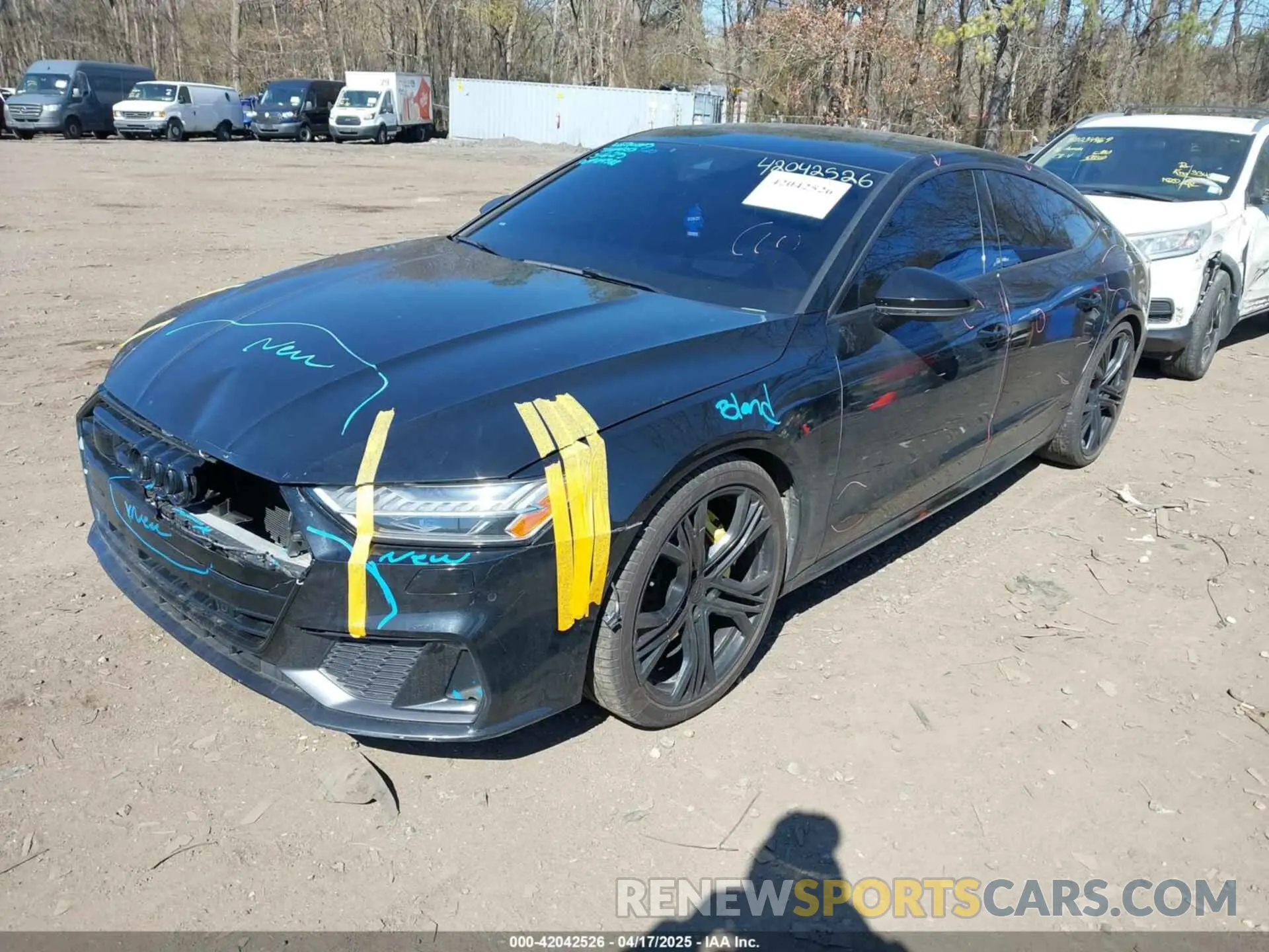 2 Photograph of a damaged car WAUV2AF27KN028931 AUDI A7 2019