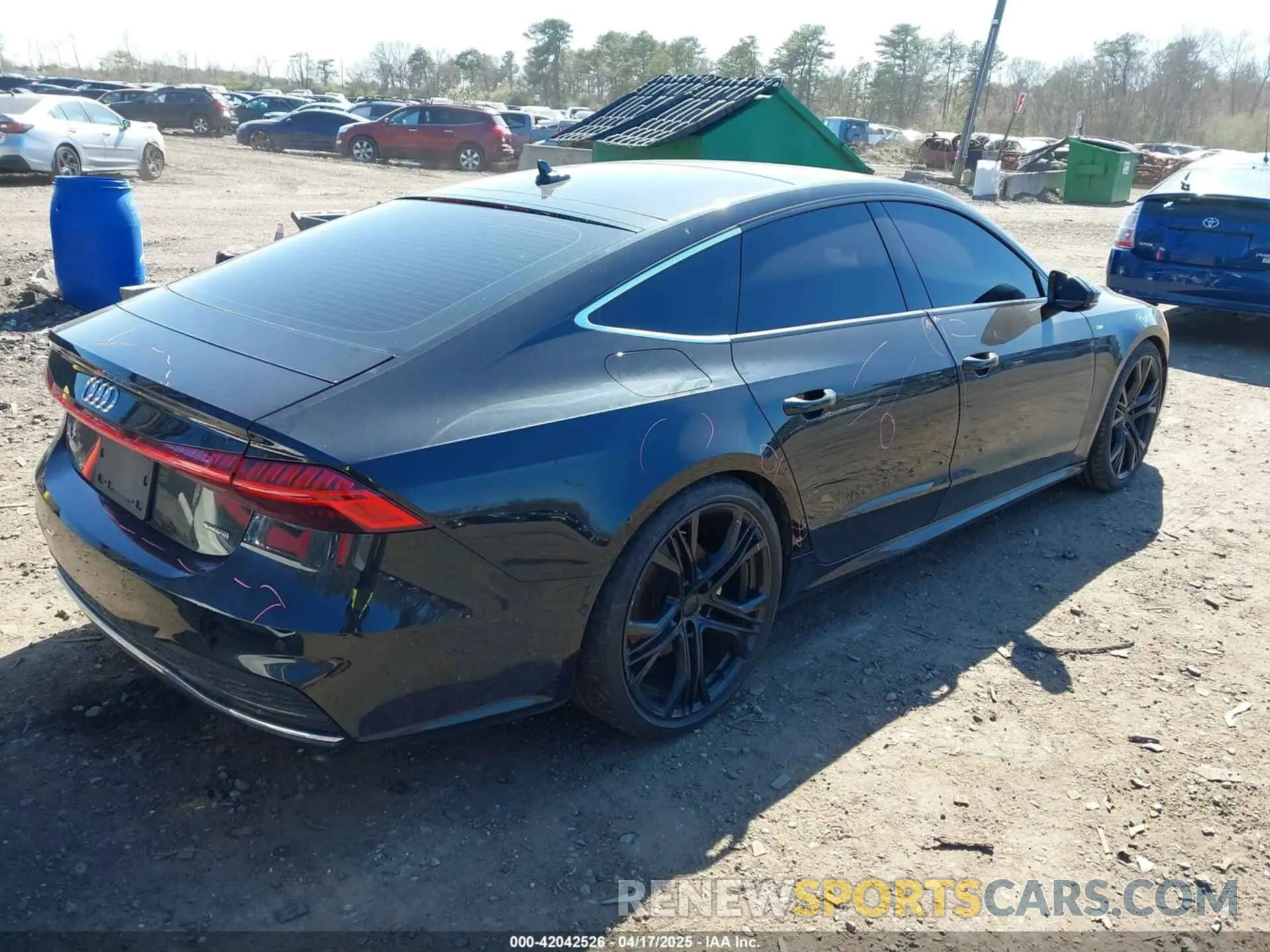 4 Photograph of a damaged car WAUV2AF27KN028931 AUDI A7 2019