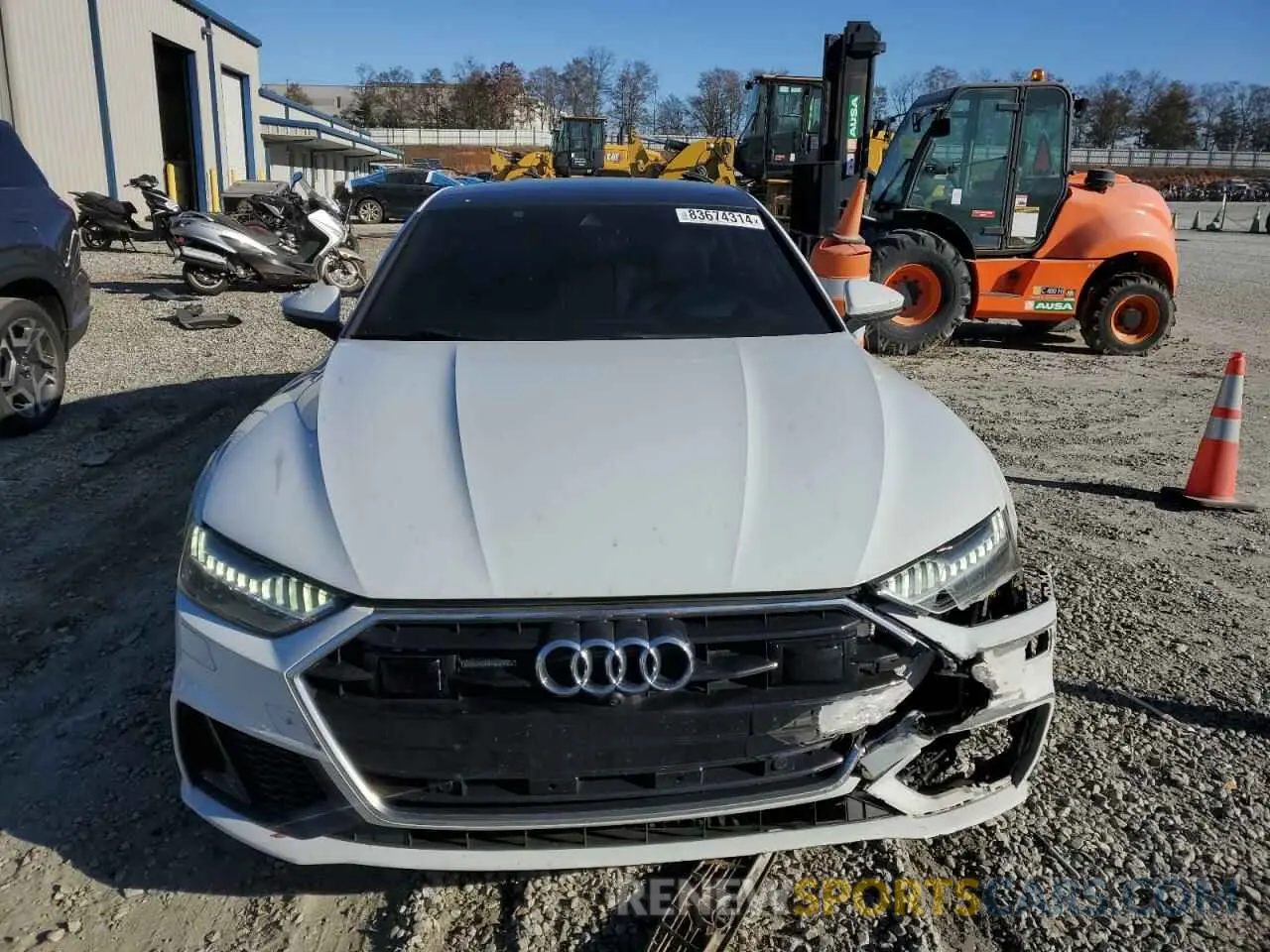 5 Photograph of a damaged car WAUV2AF27KN072301 AUDI A7 2019