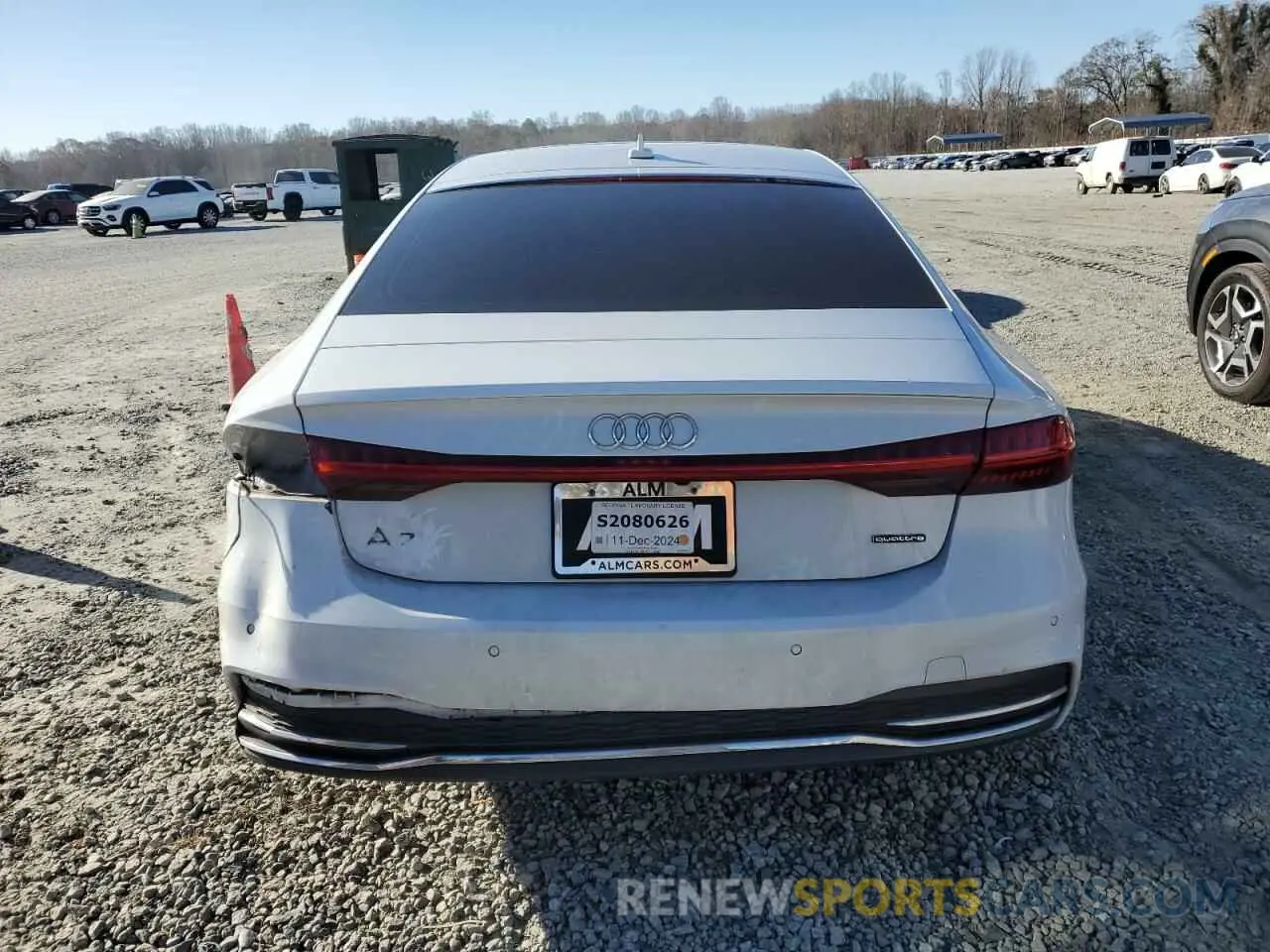 6 Photograph of a damaged car WAUV2AF27KN072301 AUDI A7 2019