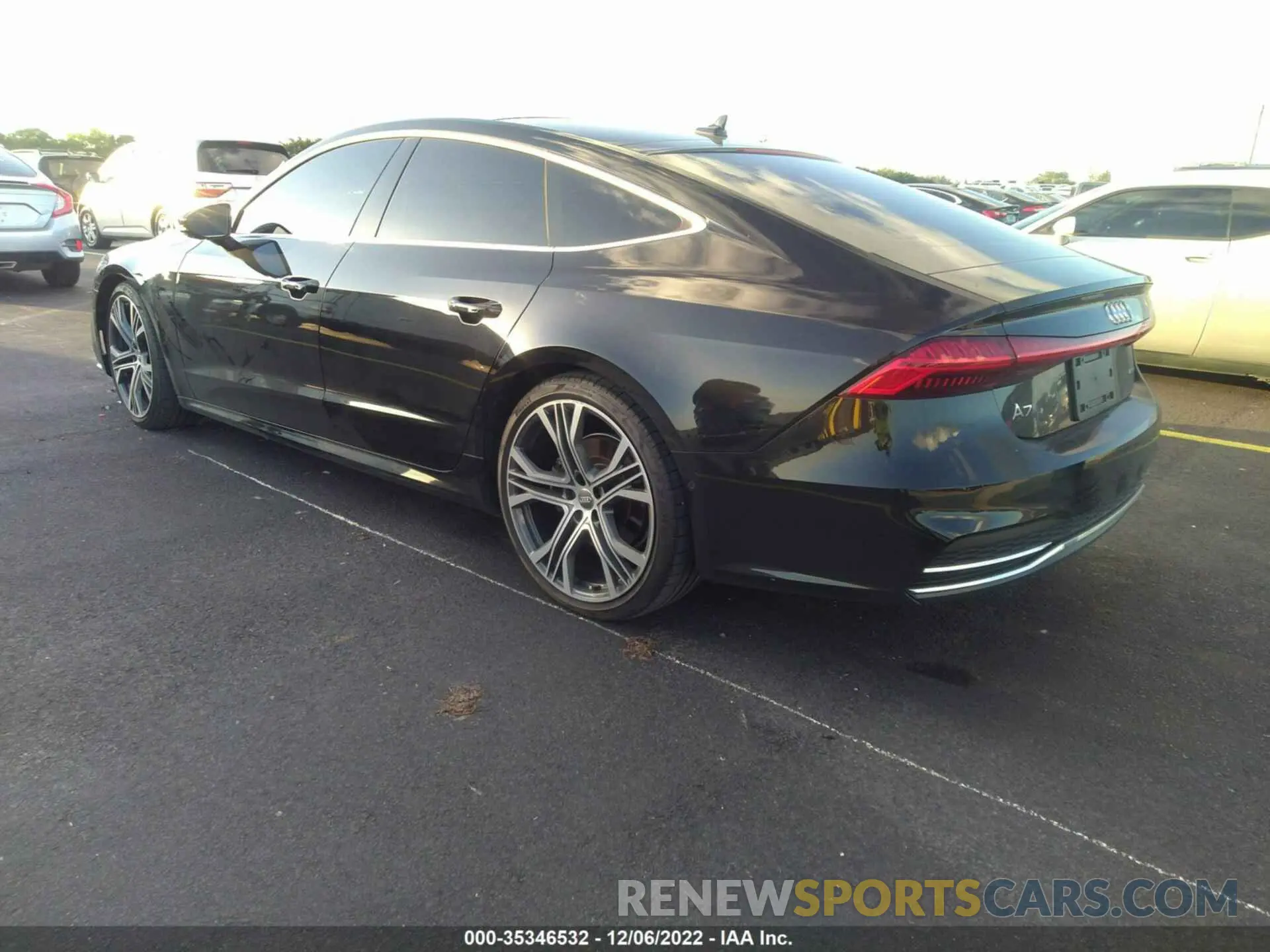 3 Photograph of a damaged car WAUV2AF27KN085601 AUDI A7 2019