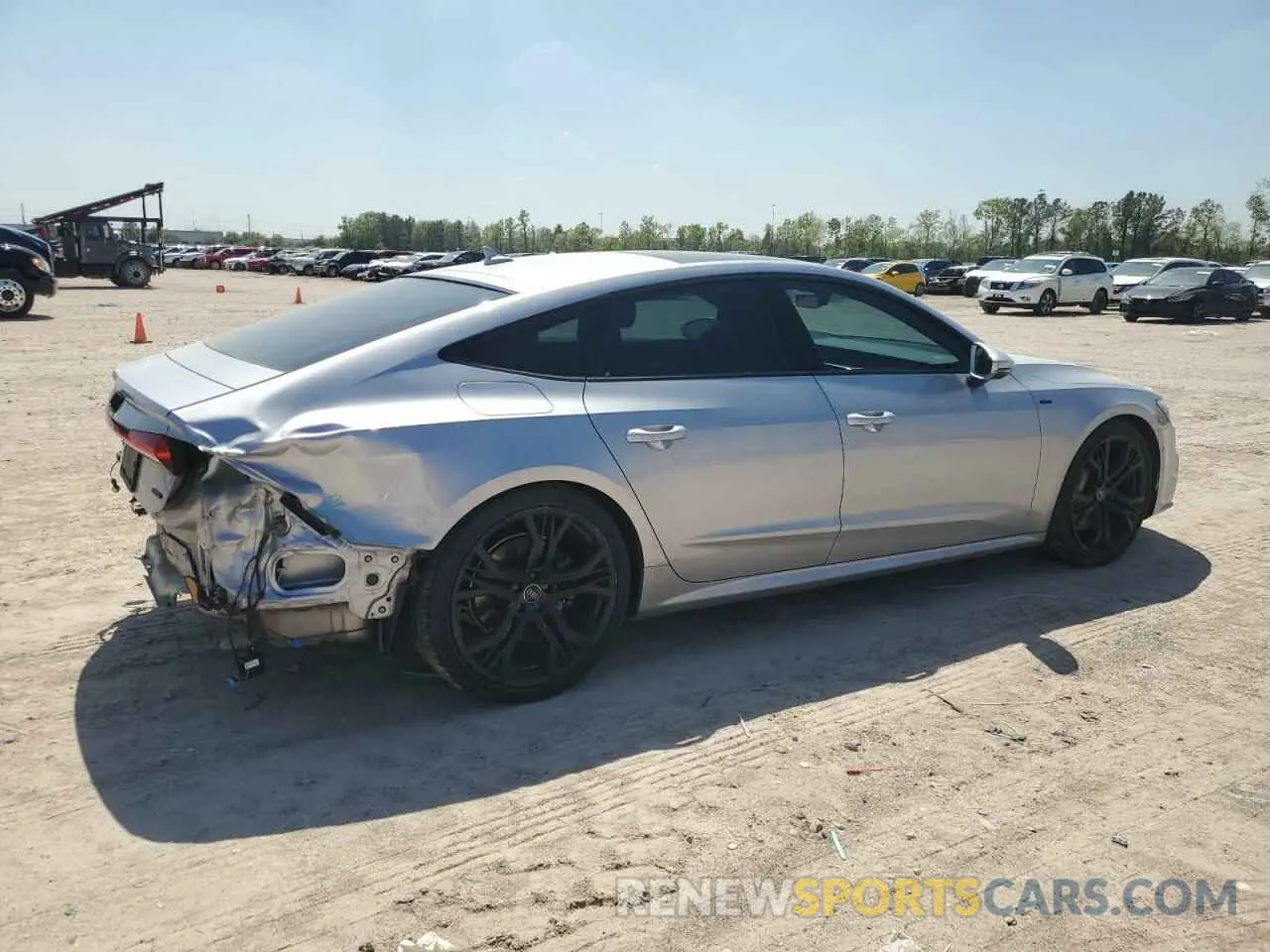 3 Photograph of a damaged car WAUV2AF27KN129953 AUDI A7 2019