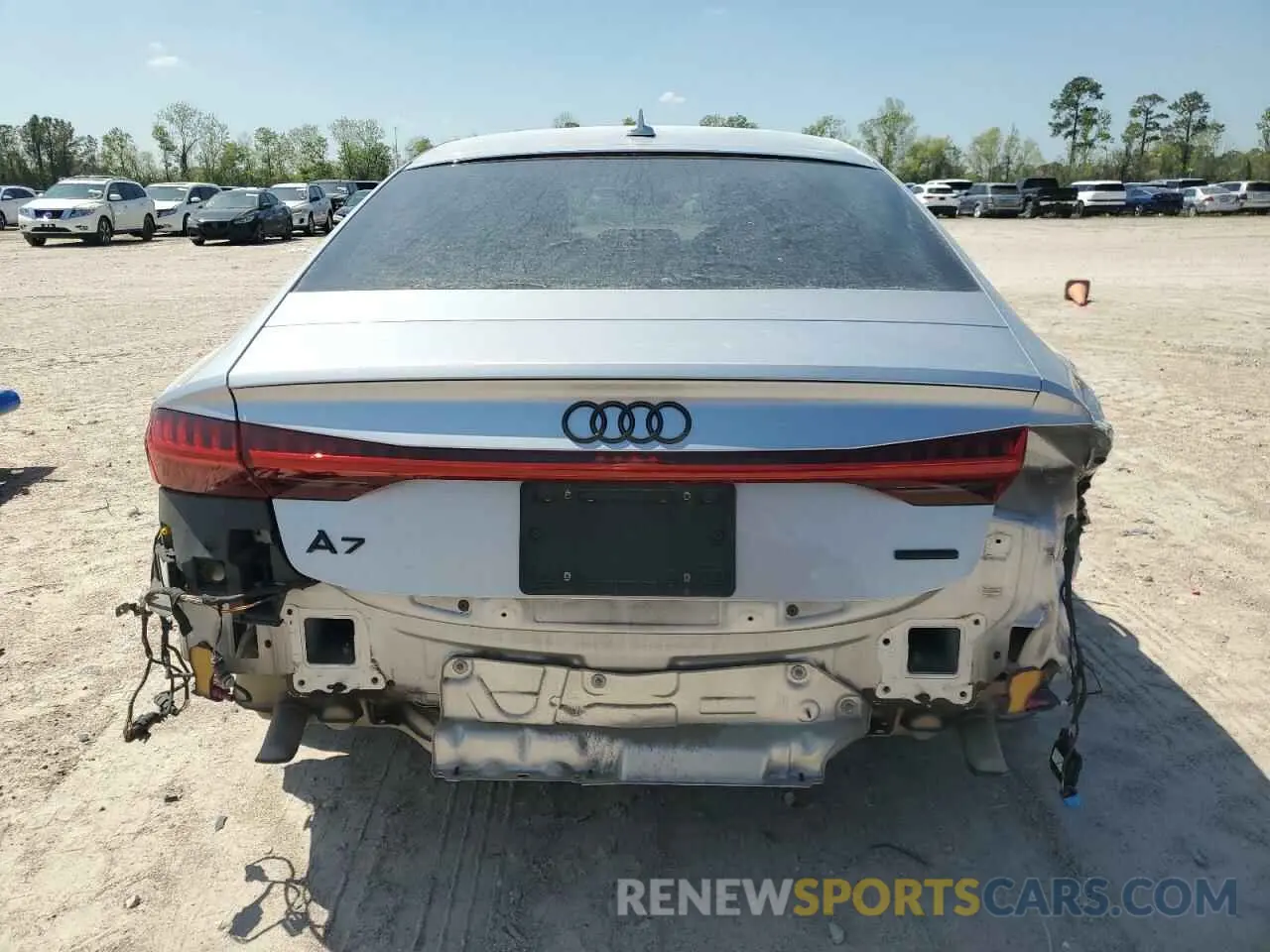 6 Photograph of a damaged car WAUV2AF27KN129953 AUDI A7 2019
