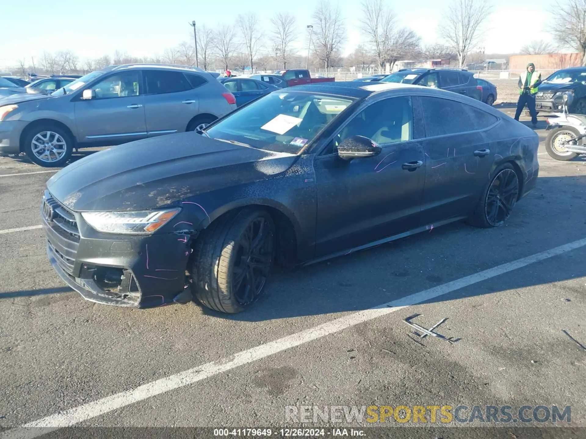 2 Photograph of a damaged car WAUV2AF28KN107511 AUDI A7 2019